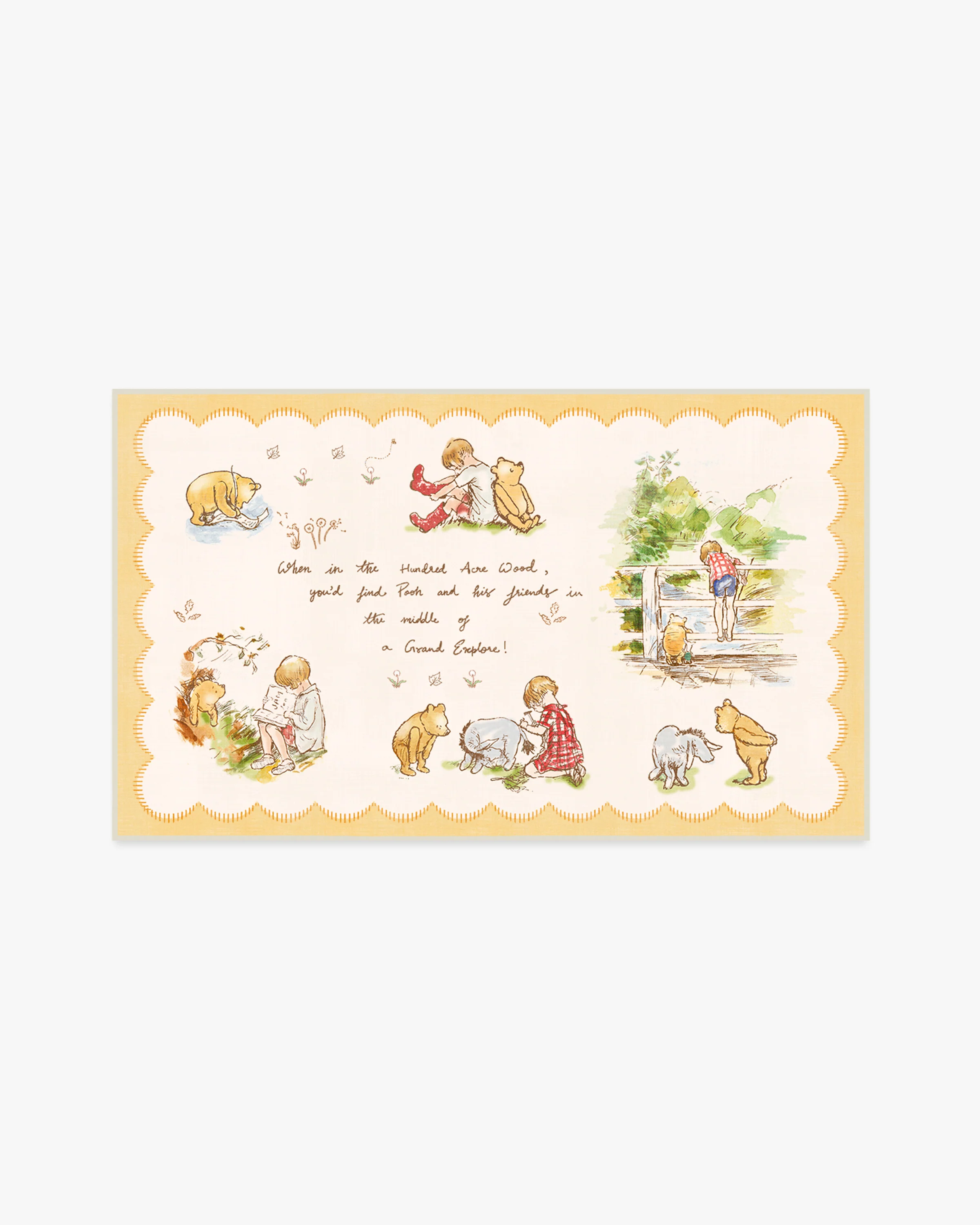 A Grand Explore Yellow Flatwoven Rug - Image 2