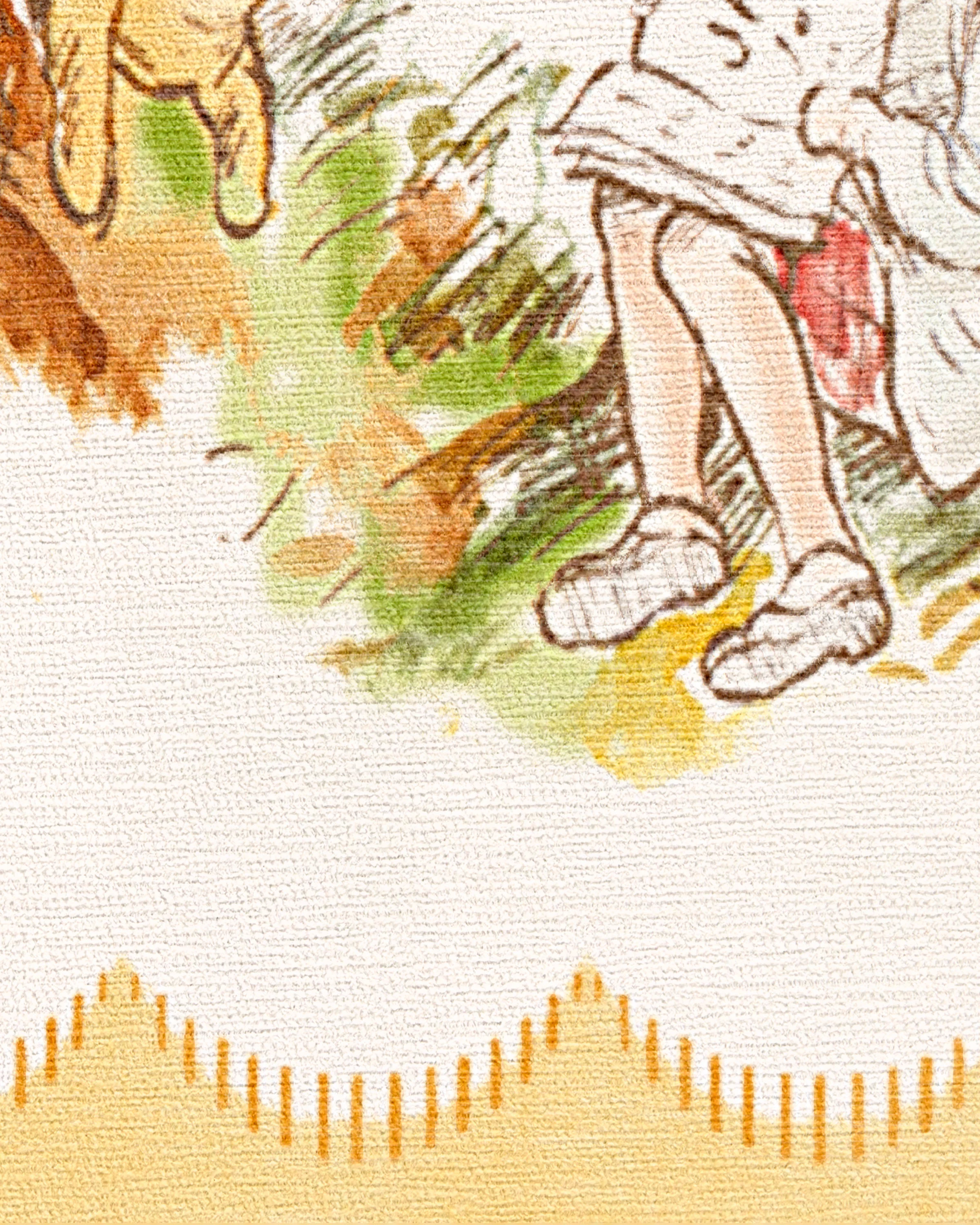 A Grand Explore Yellow Flatwoven Rug - Image 7