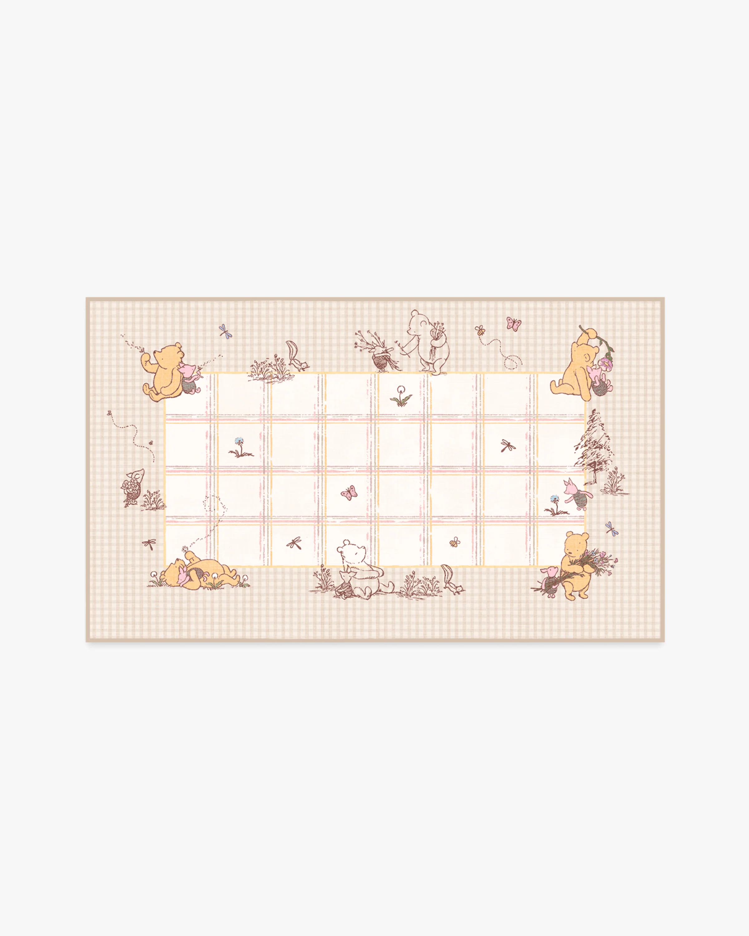 A Picnic Together Cream Multicolor Flatwoven Rug - Image 2