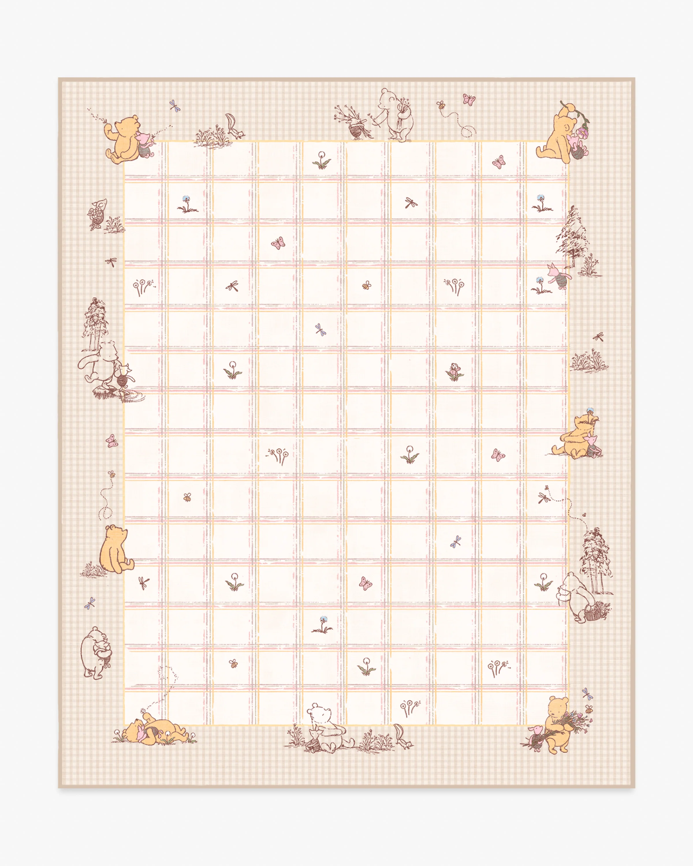 A Picnic Together Cream Multicolor Flatwoven Rug - Image 4