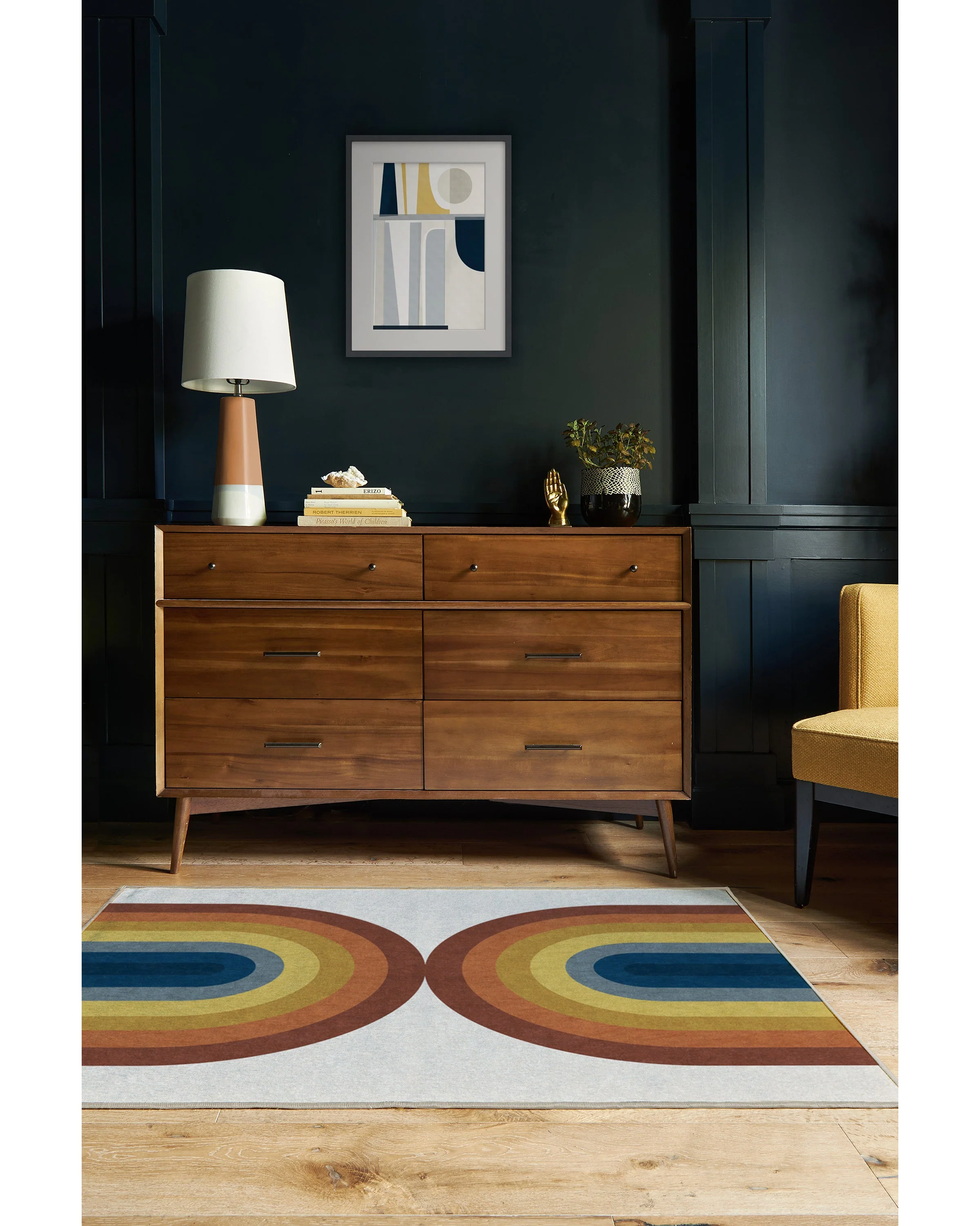 Absida Rainbow Flatwoven Rug - Image 6