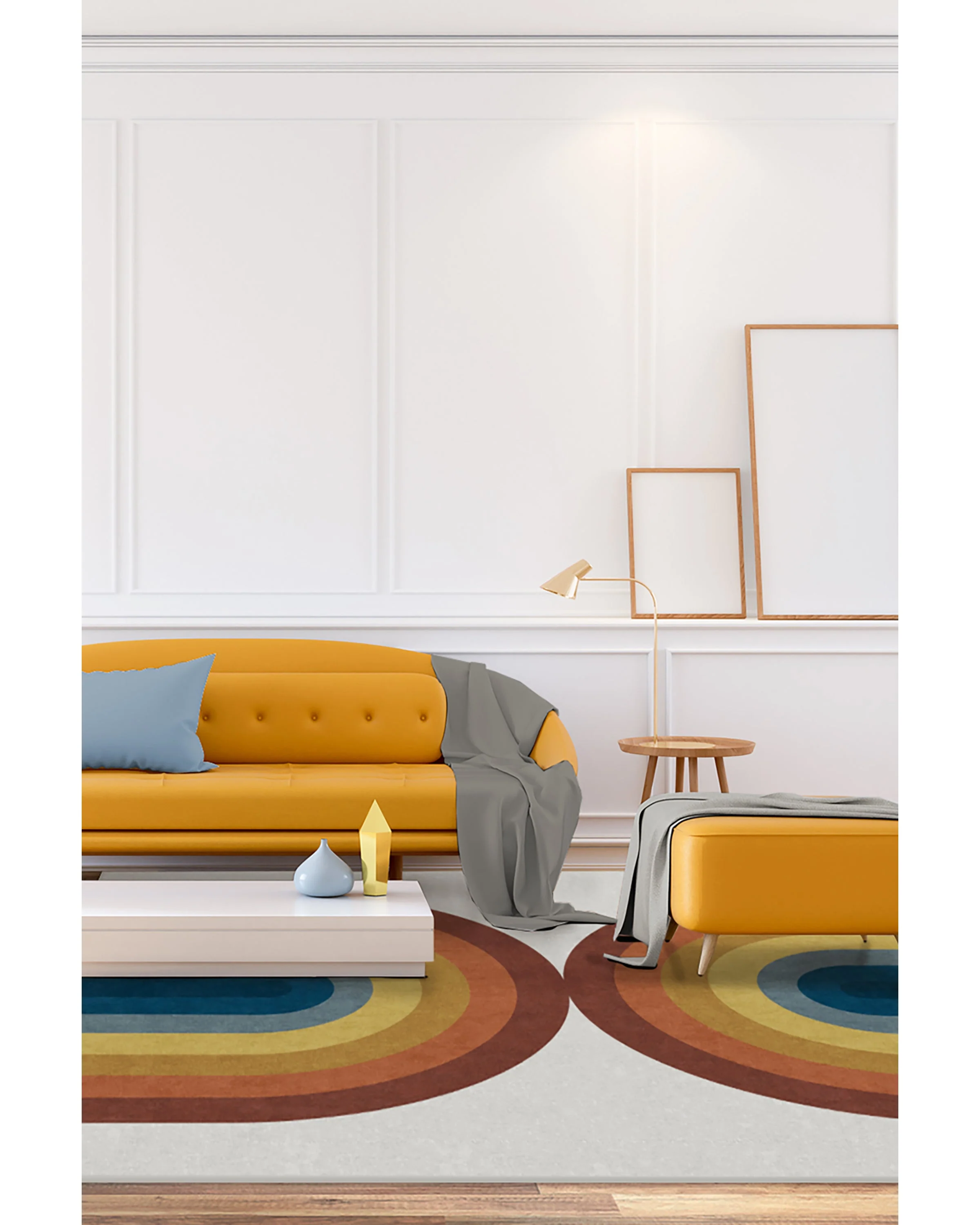 Absida Rainbow Flatwoven Rug - Image 8