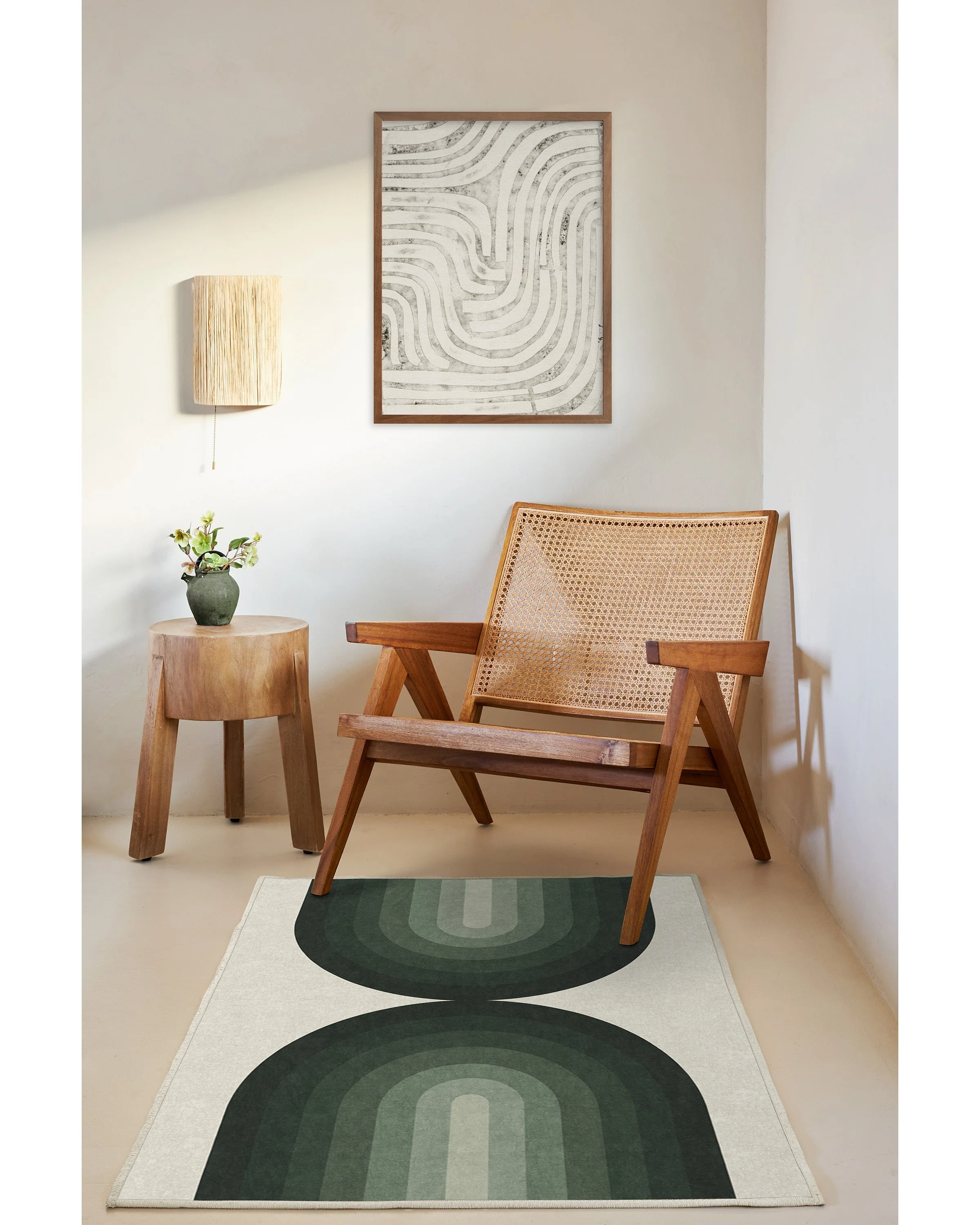Absida Sage Rug - Image 19
