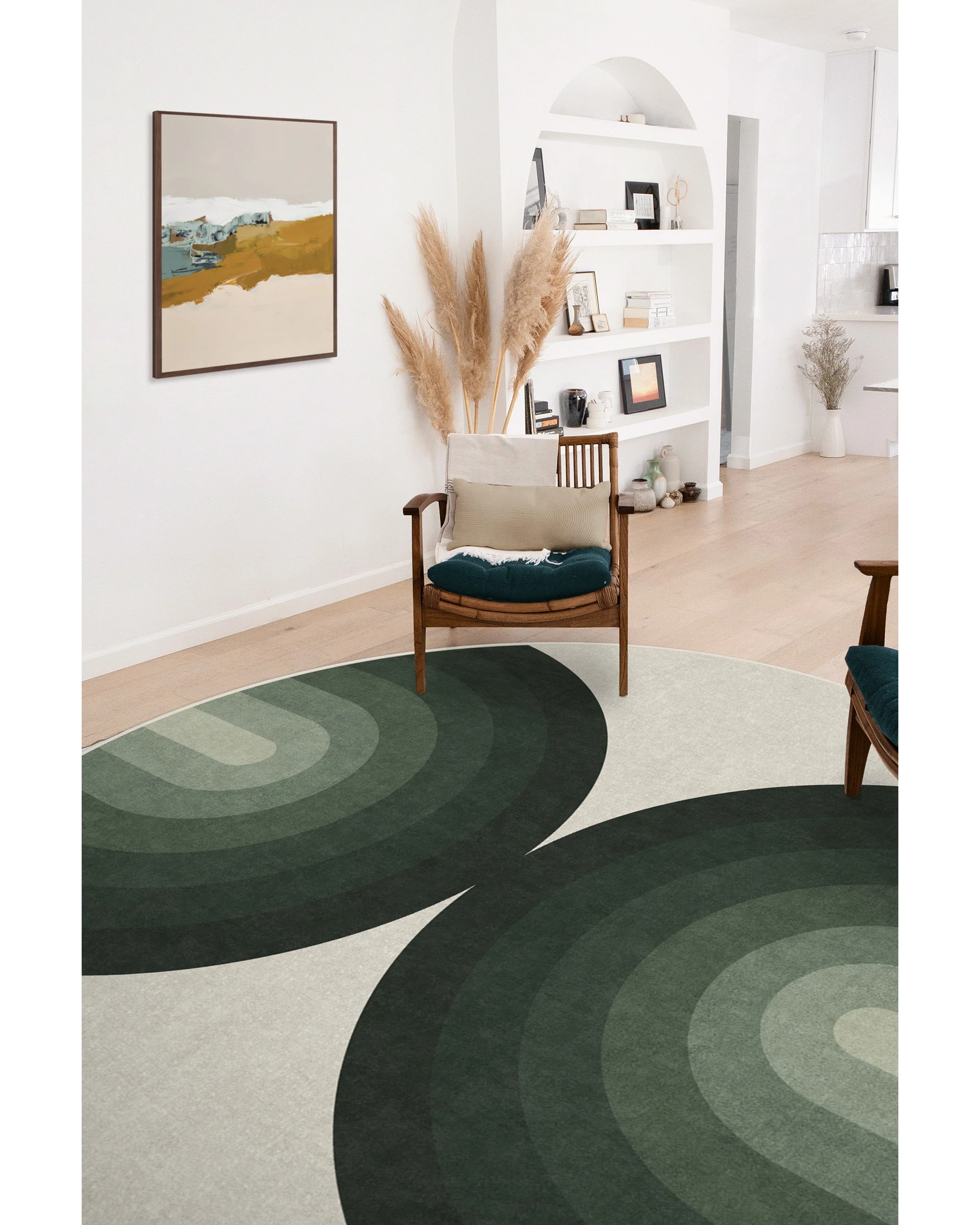 Absida Sage Rug - Image 20