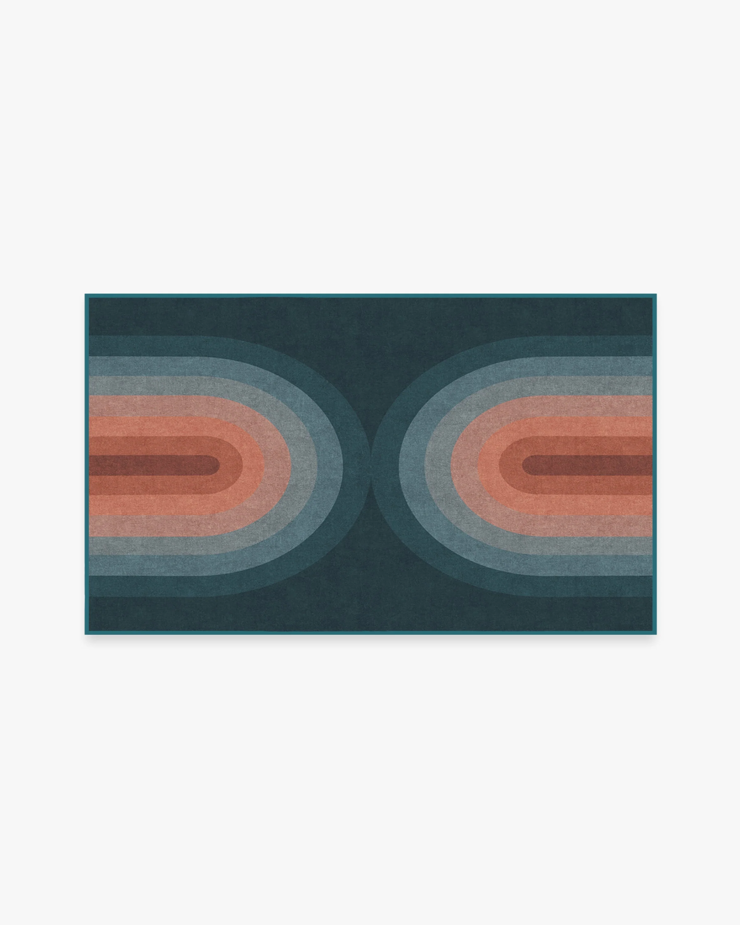 Absida Teal Flatwoven Rug - Image 13