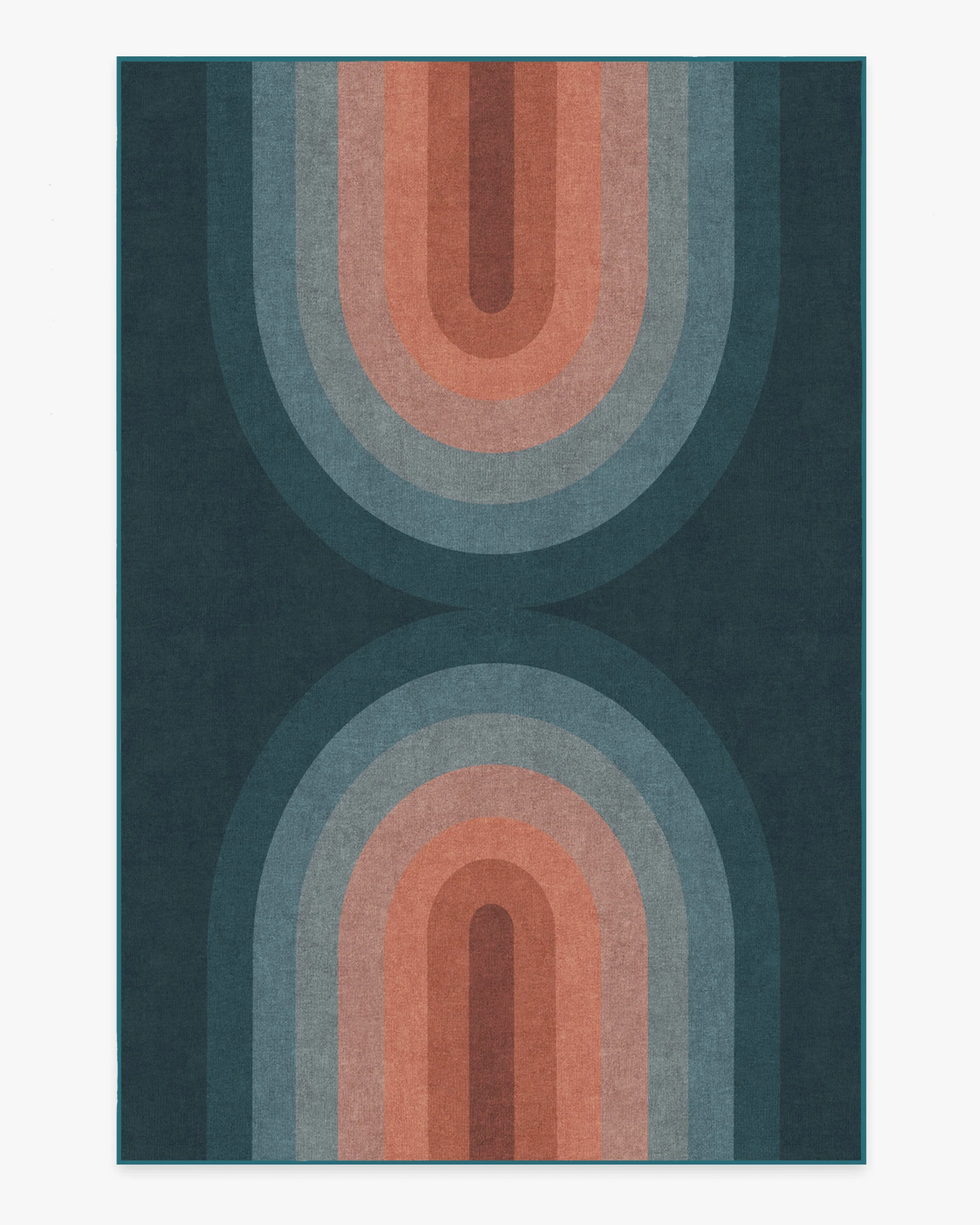 Absida Teal Flatwoven Rug - Image 15