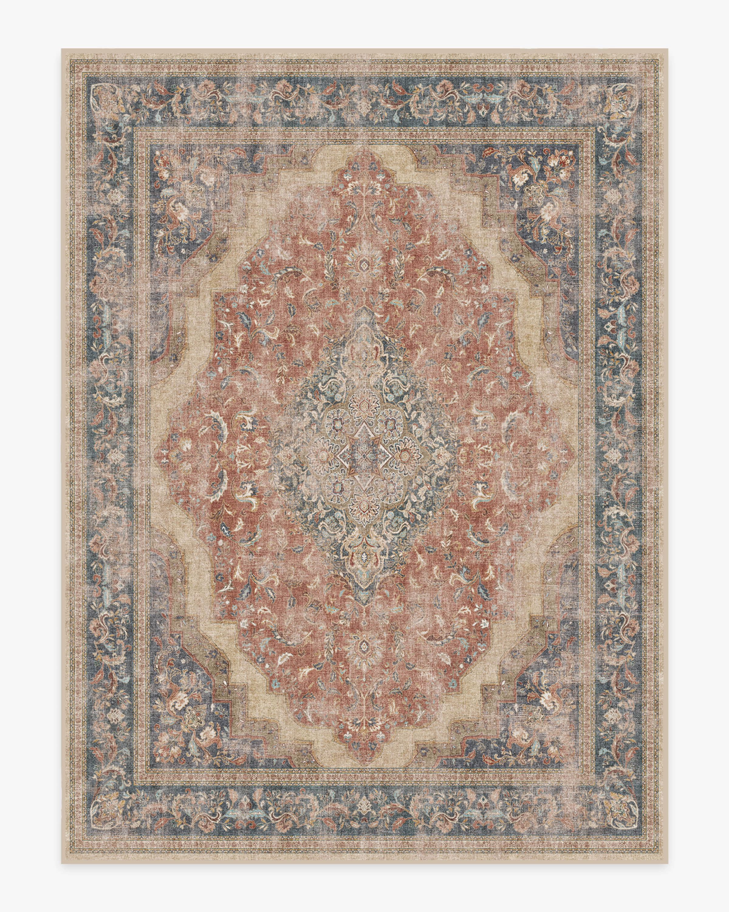 Adeline Antique Red Flatwoven Rug - Image 17