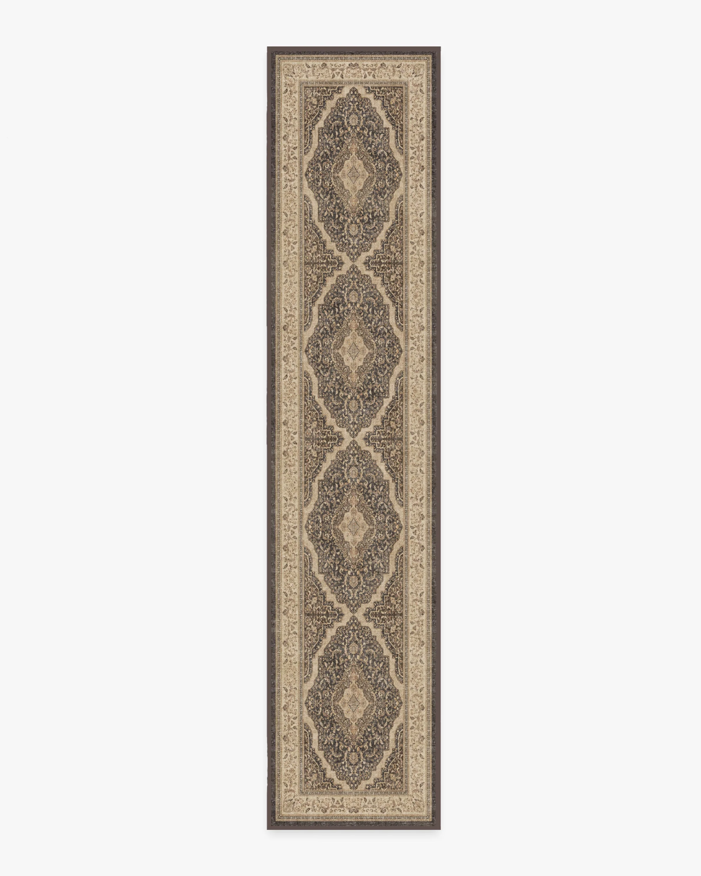Adeline Dark Wood Flatwoven Rug - Image 12