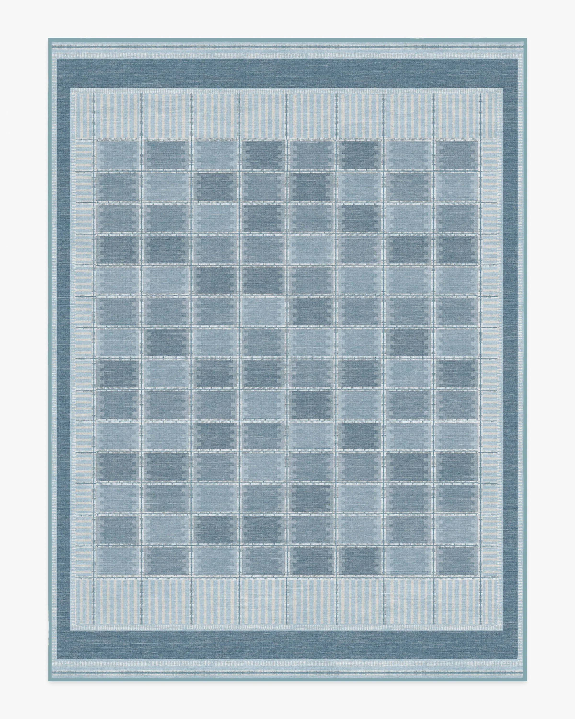 Agnes Blue Flatwoven Rug - Image 14