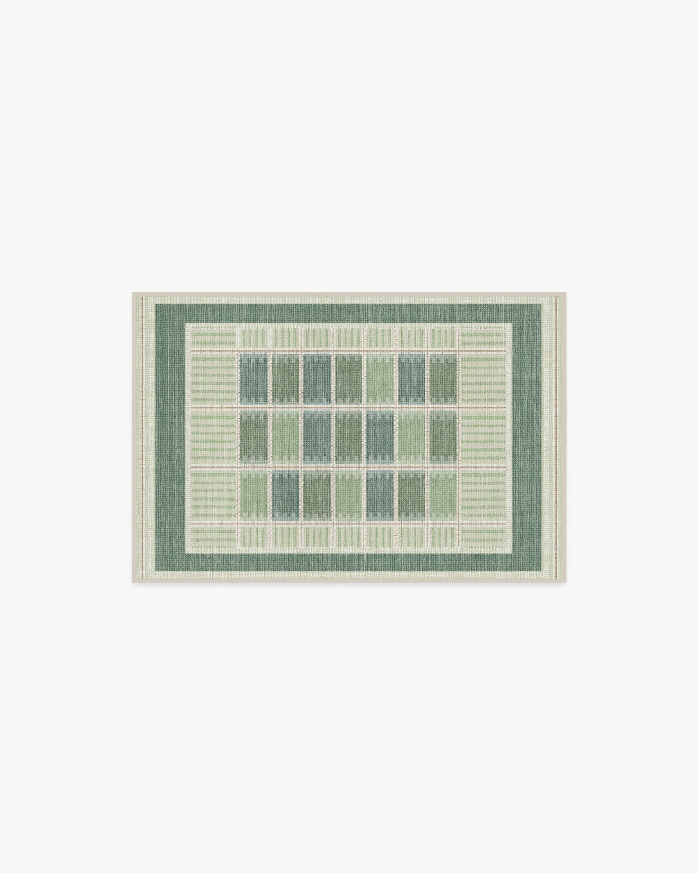 Agnes Green Rug - Image 3