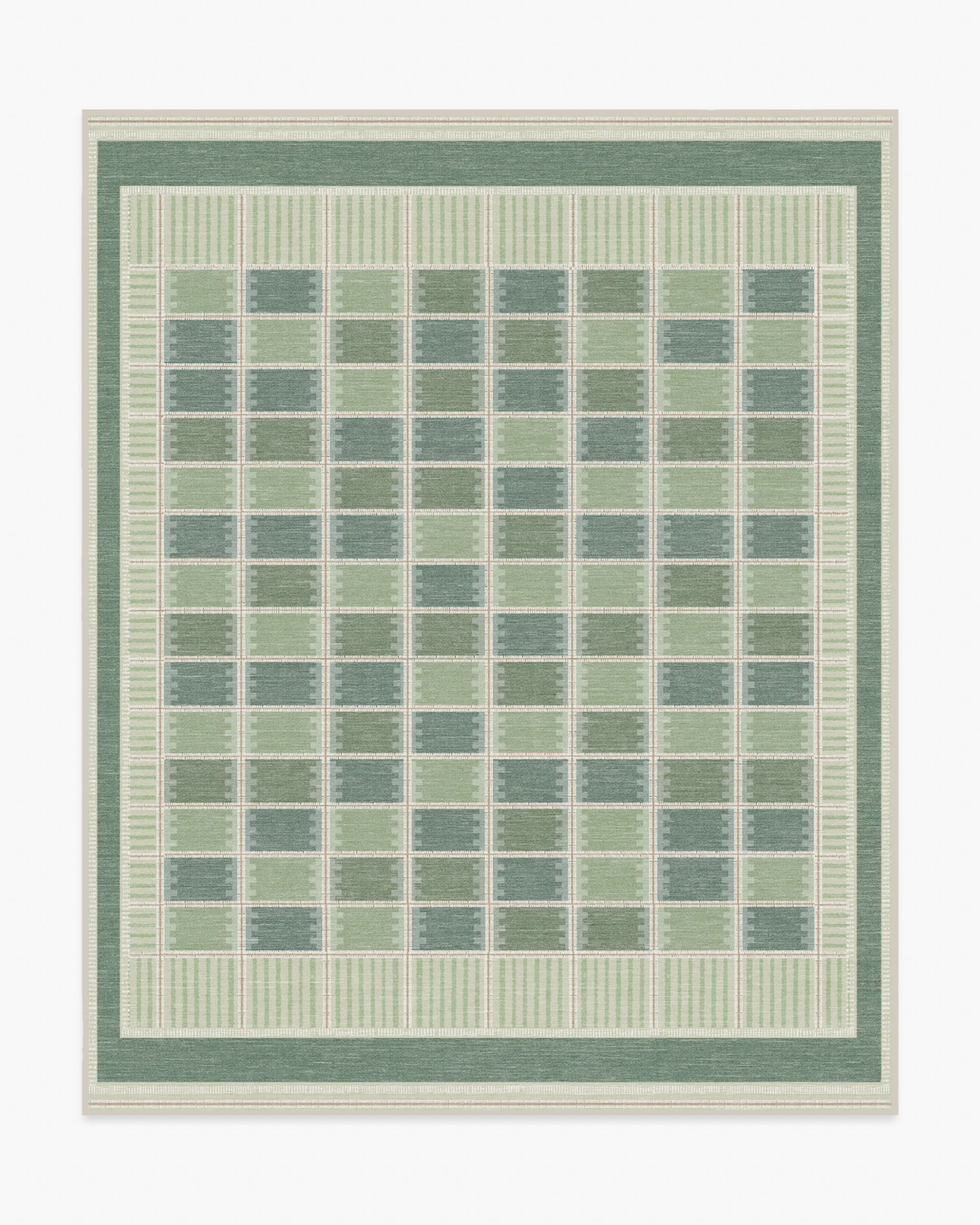 Agnes Green Rug - Image 7
