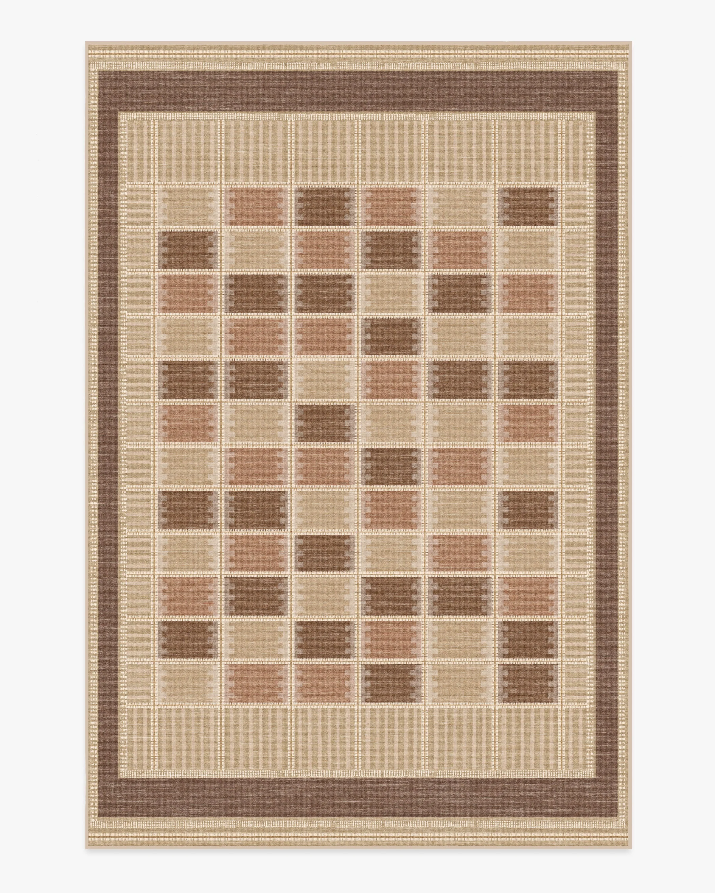 Agnes Warm Brown Rug - Image 9