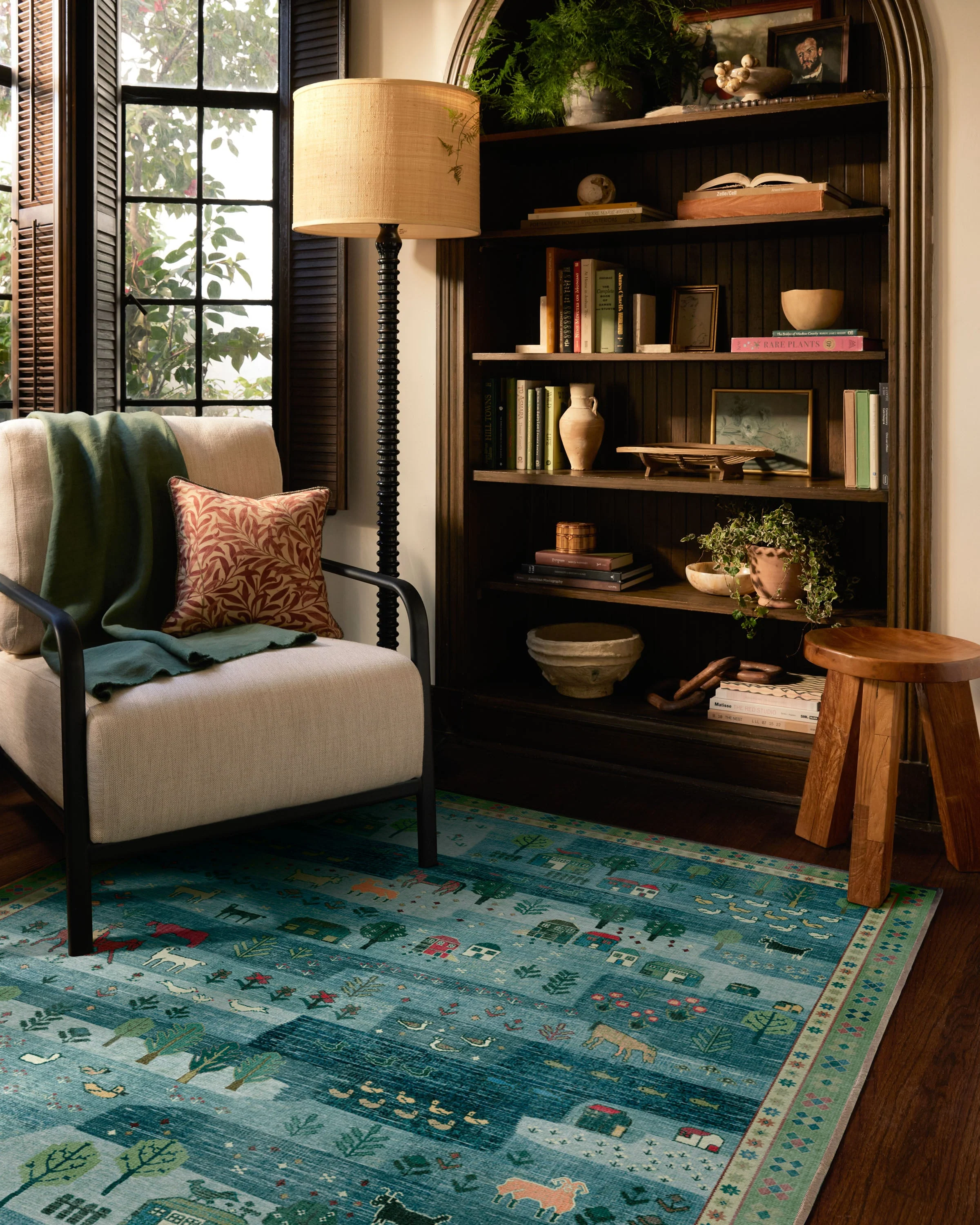 Alder Soft Blue Rug - Image 6