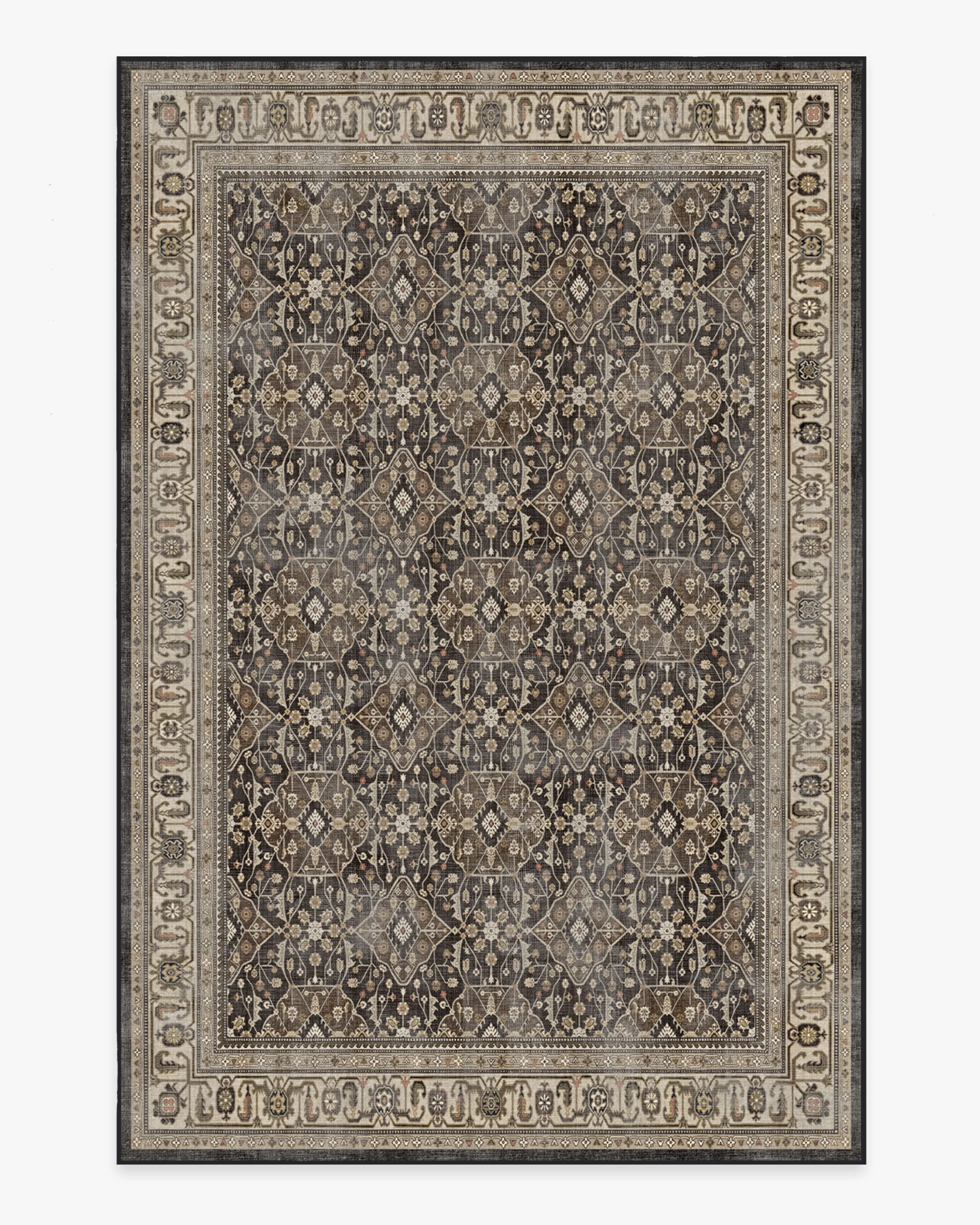 Alessia Dark Wood Flatwoven Rug - Image 15
