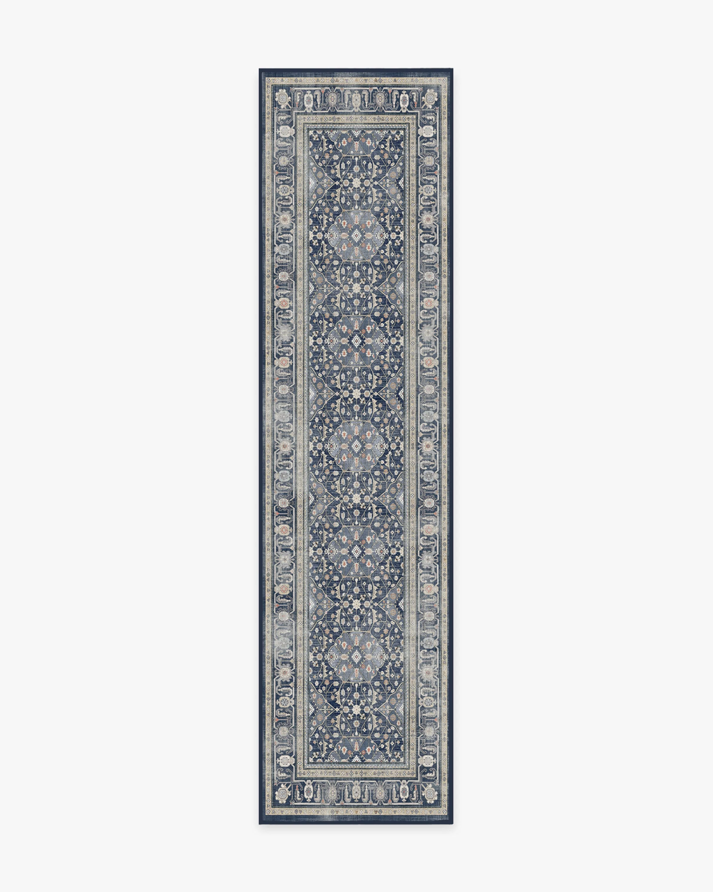 Alessia Dusk Blue Flatwoven Rug - Image 11