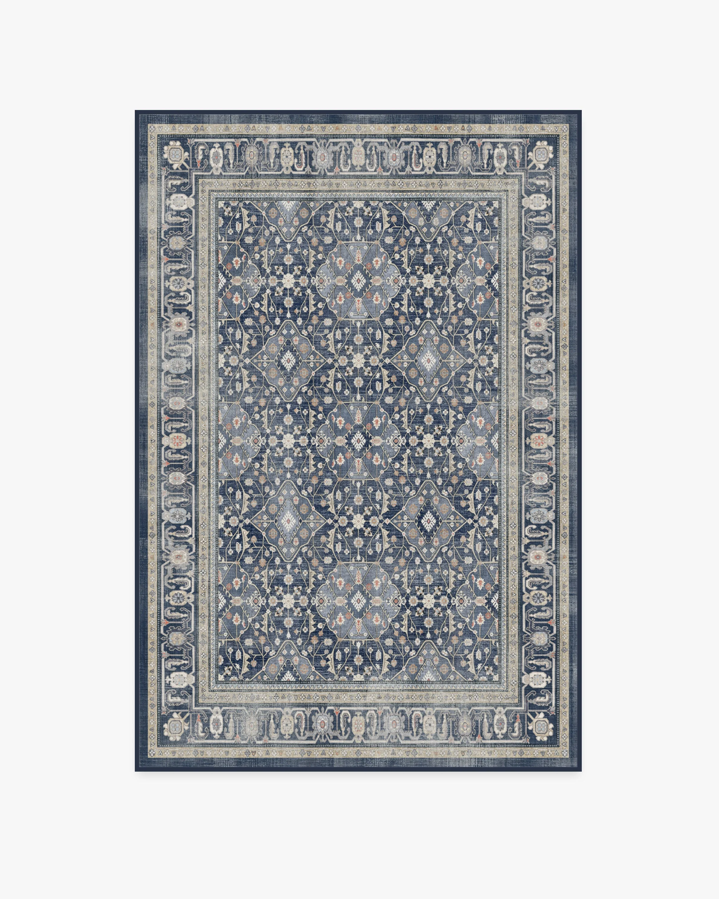 Alessia Dusk Blue Flatwoven Rug - Image 14