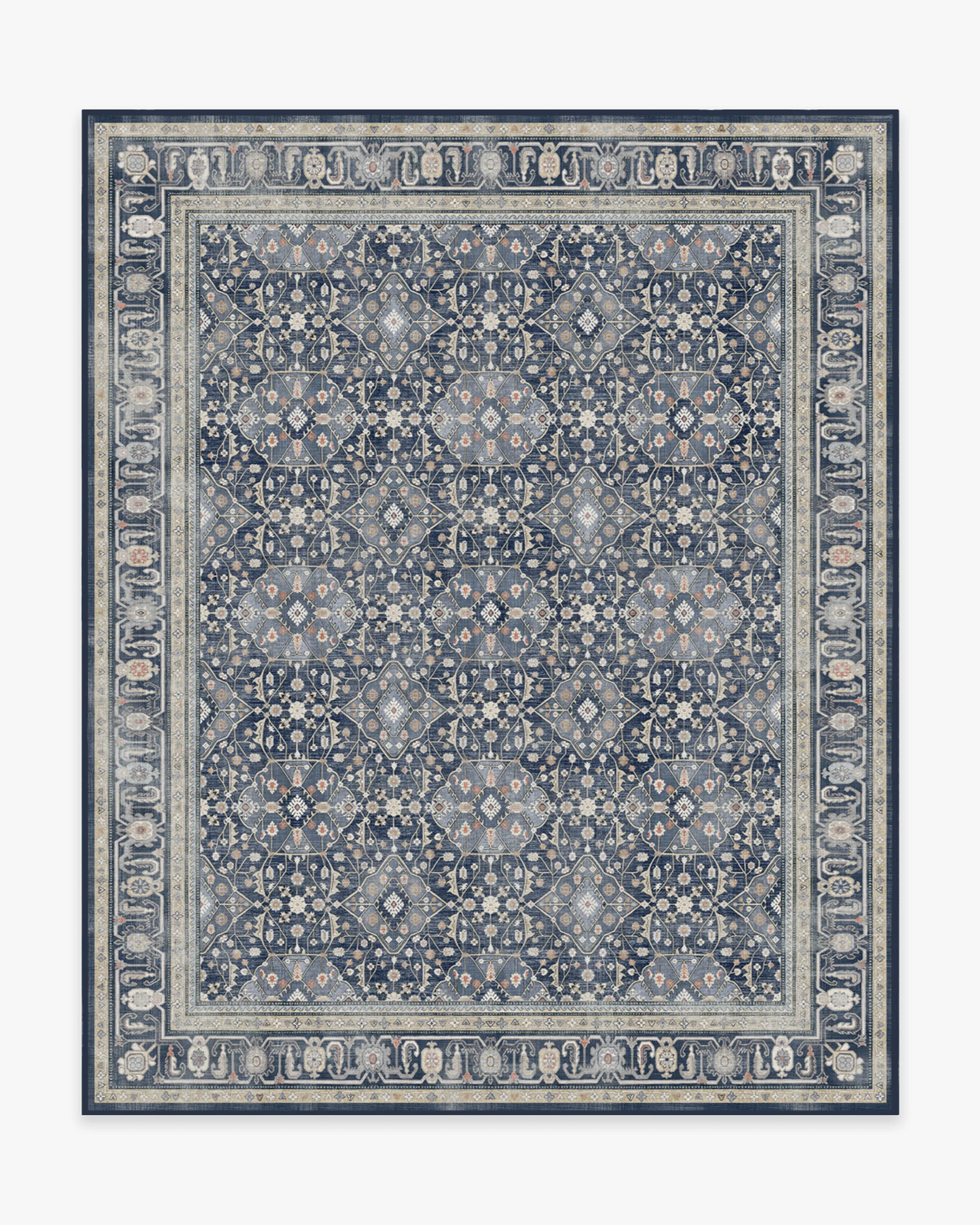 Alessia Dusk Blue Flatwoven Rug - Image 16