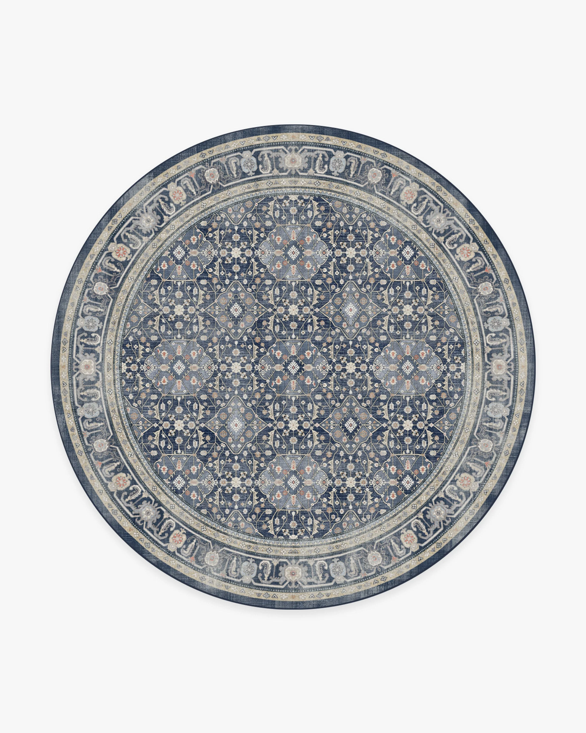 Alessia Dusk Blue Flatwoven Rug - Image 19