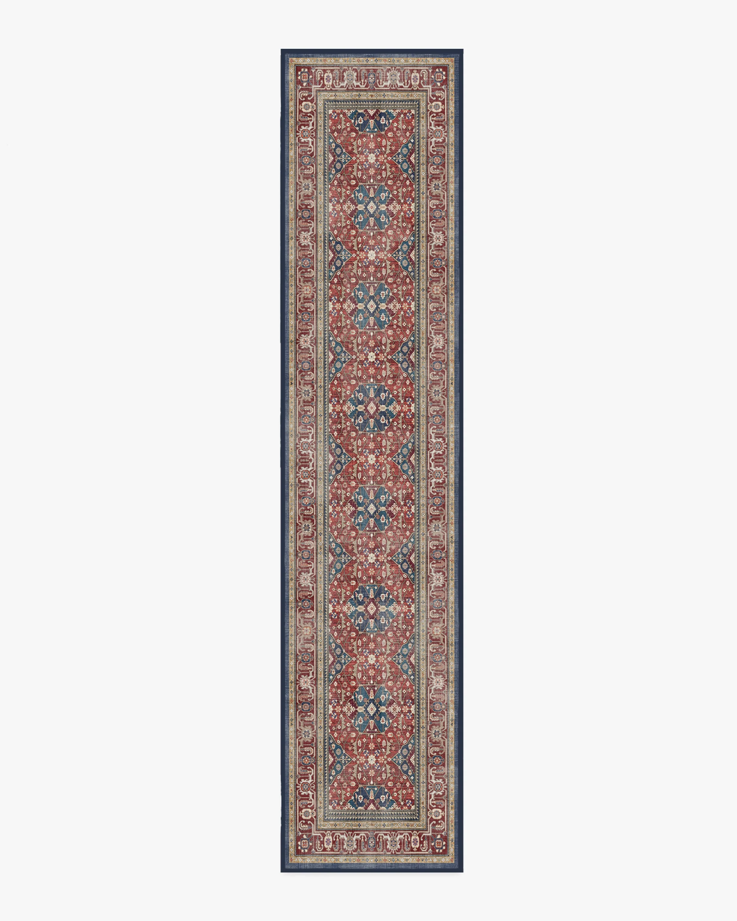 Alessia Royal Red Flatwoven Rug - Image 12