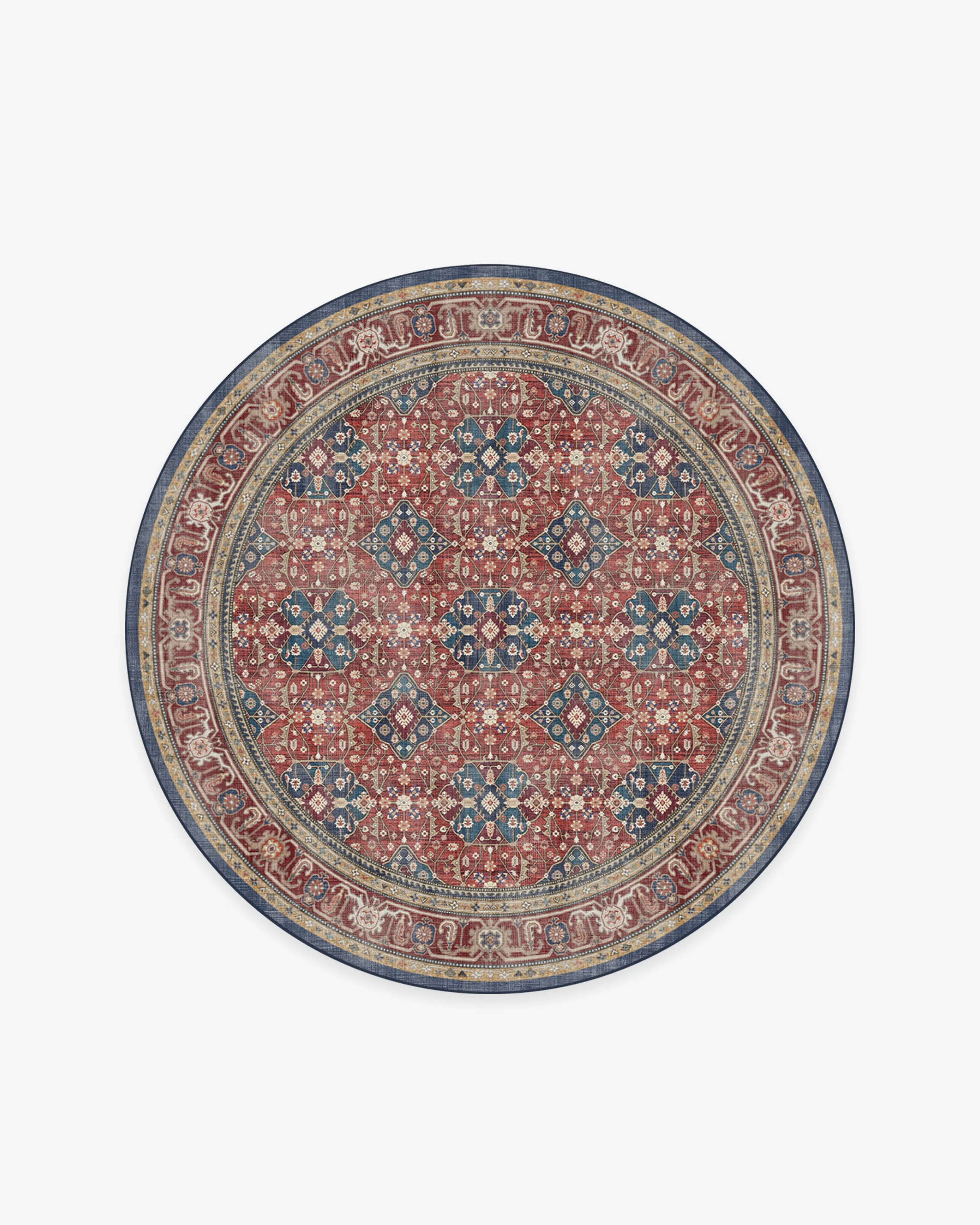 Alessia Royal Red Flatwoven Rug - Image 19