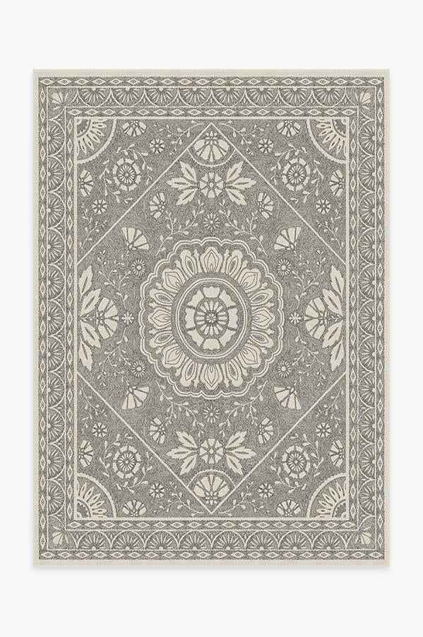 Almana Black & White Rug
