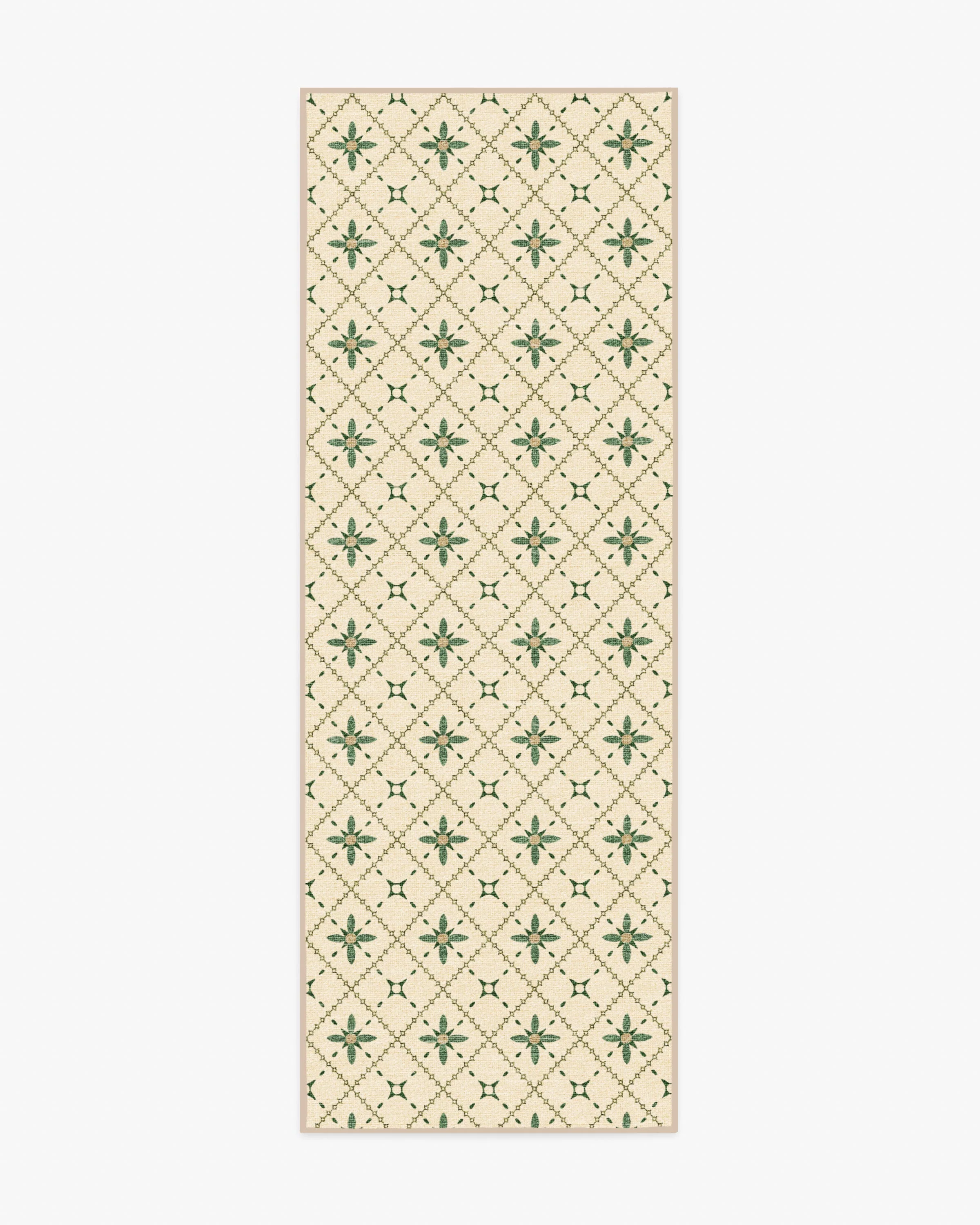 Alva Natural & Sage Flatwoven Rug - Image 10