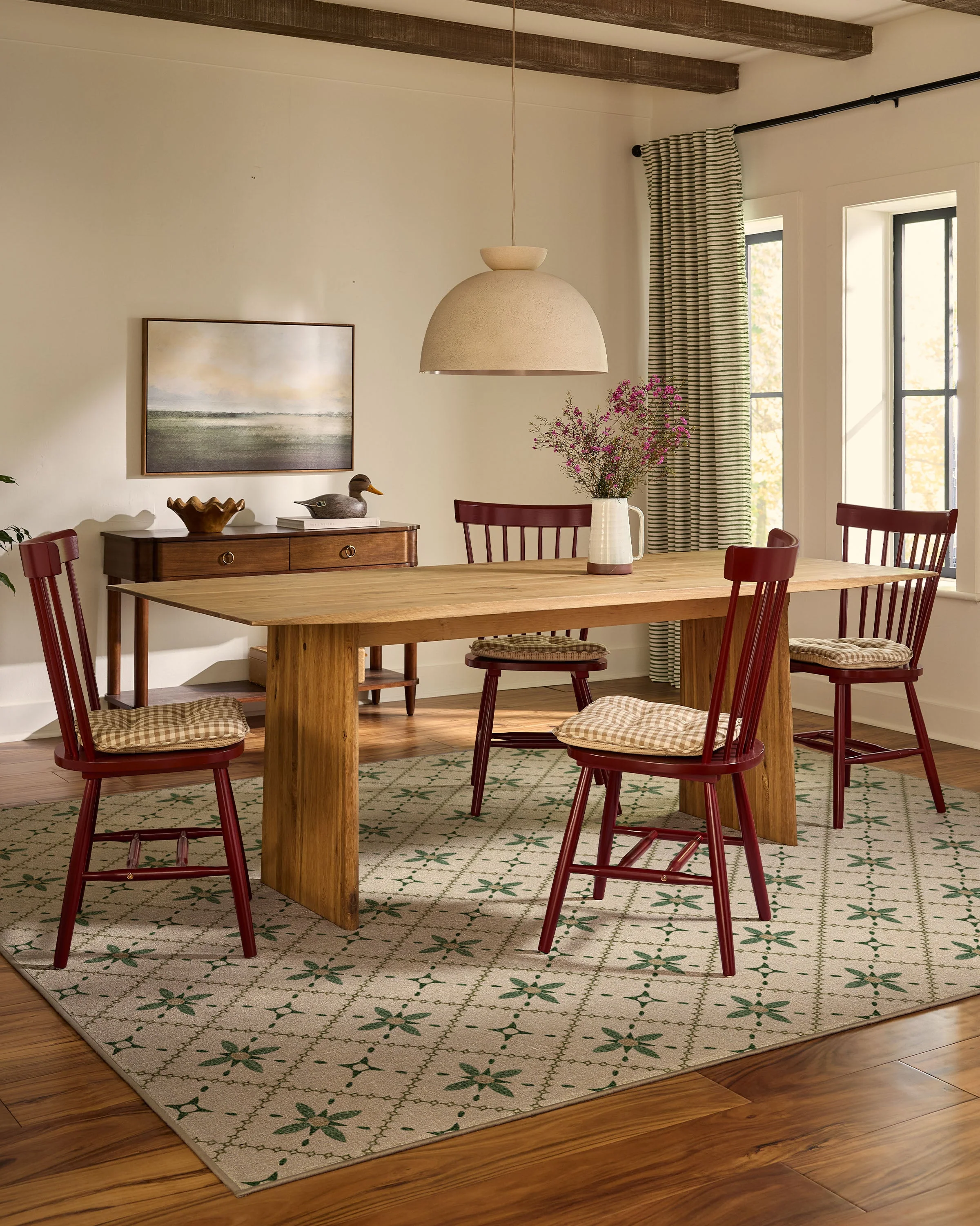 Alva Natural & Sage Rug - Image 2