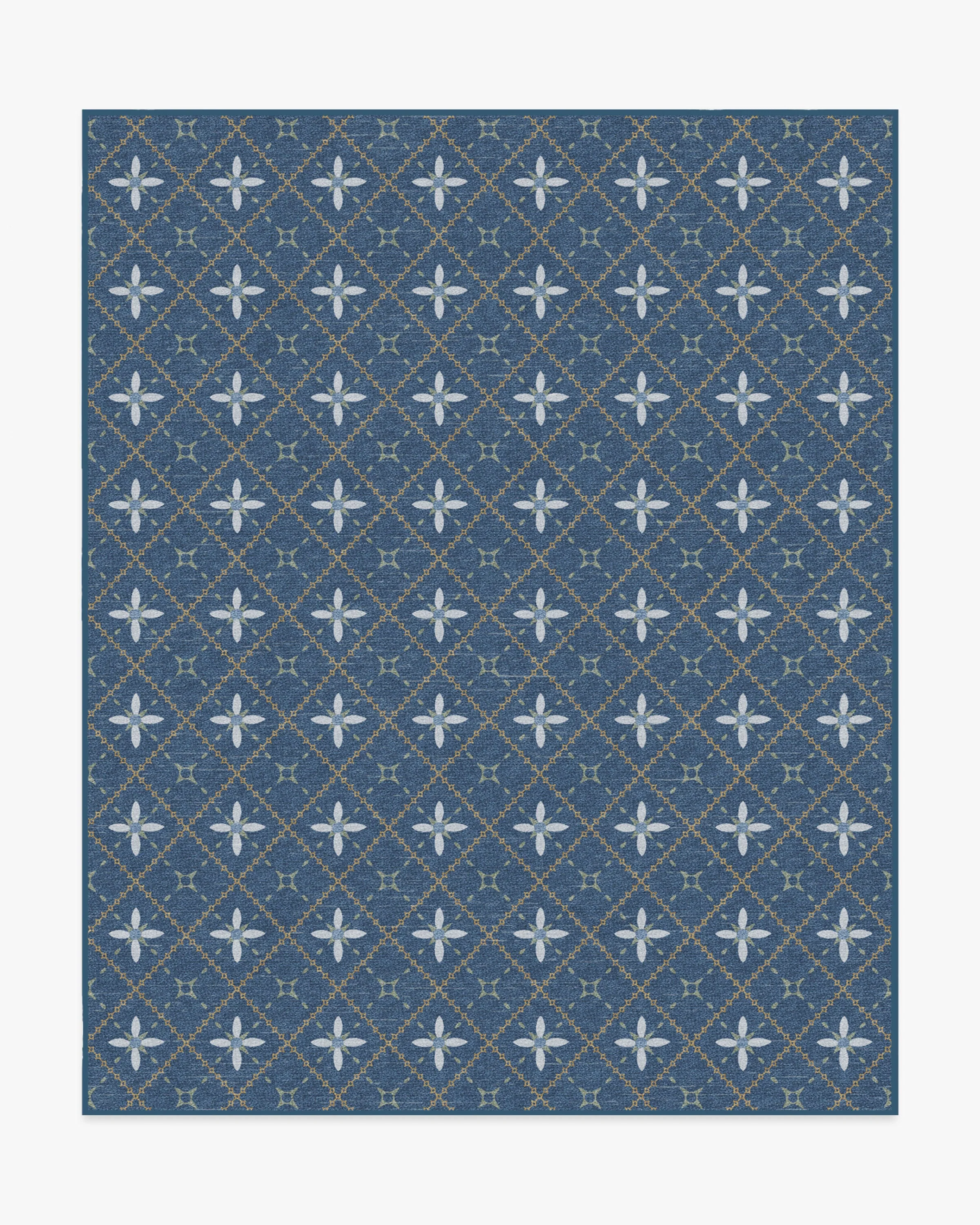 Alva Navy Rug - Image 10
