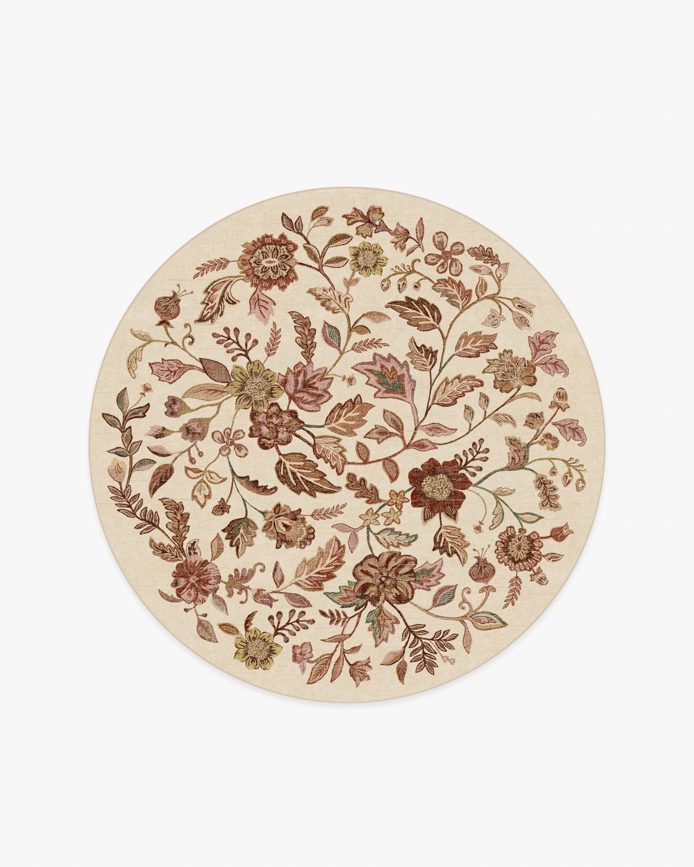 Anonna Burgundy Multicolor Flatwoven Rug - Image 7