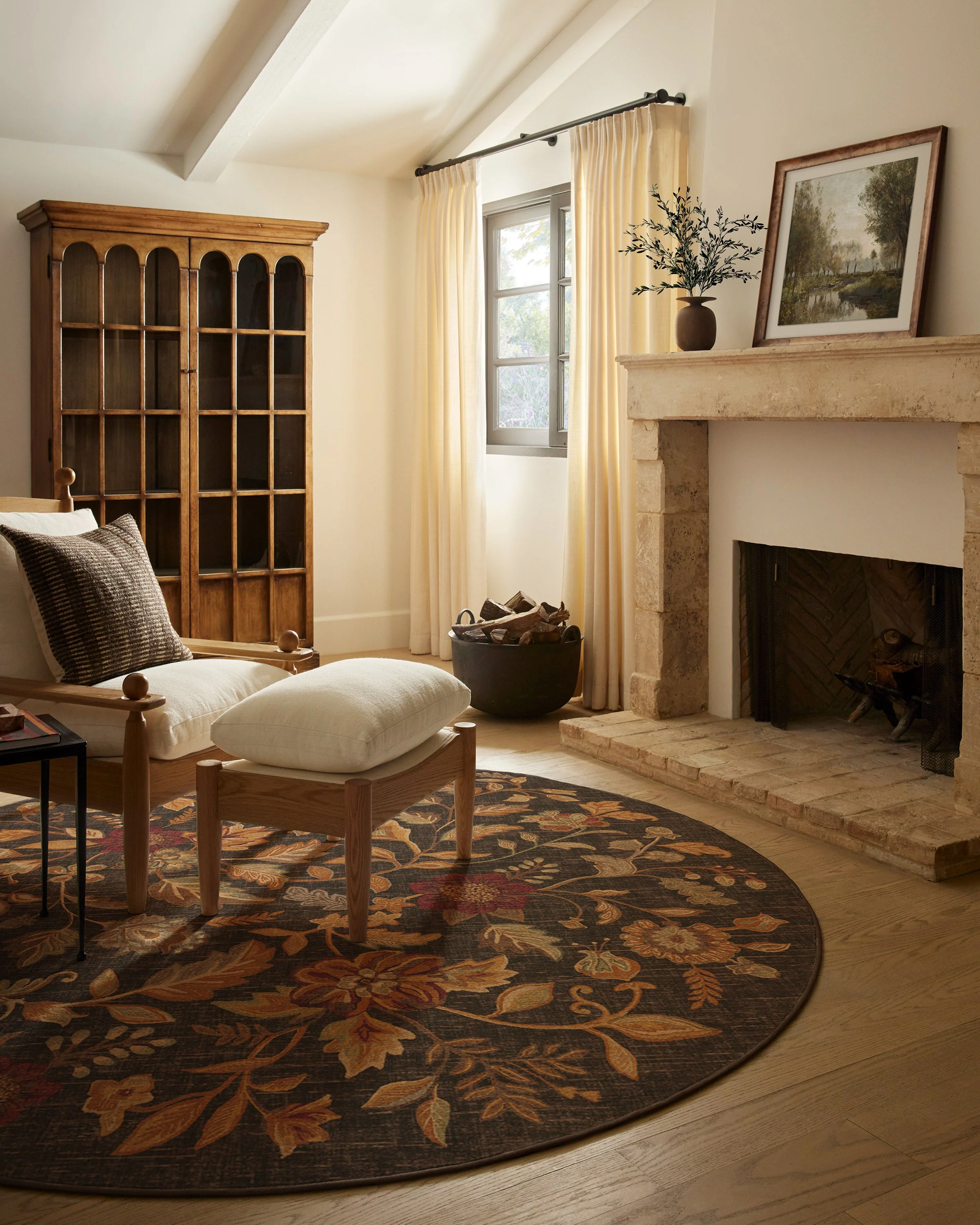Anonna Dark Wood Flatwoven Rug - Image 7