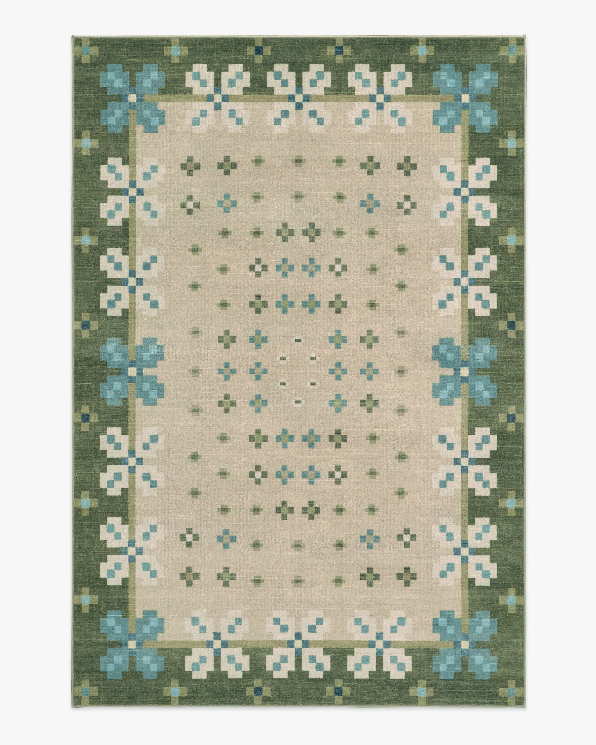 Clove Green Rug by Anthropologie - Image 11