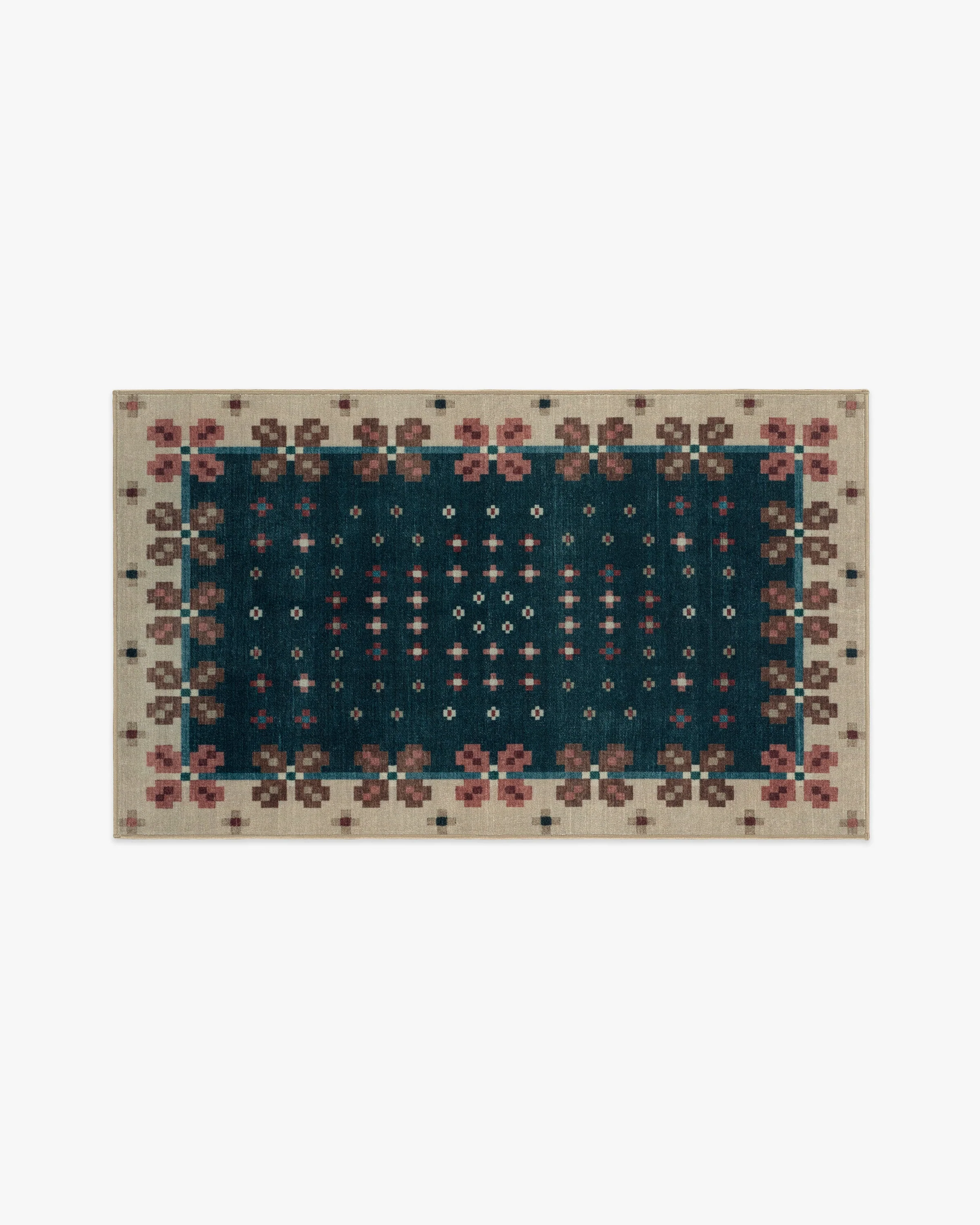 Clove Navy Rug by Anthropologie - Image 9