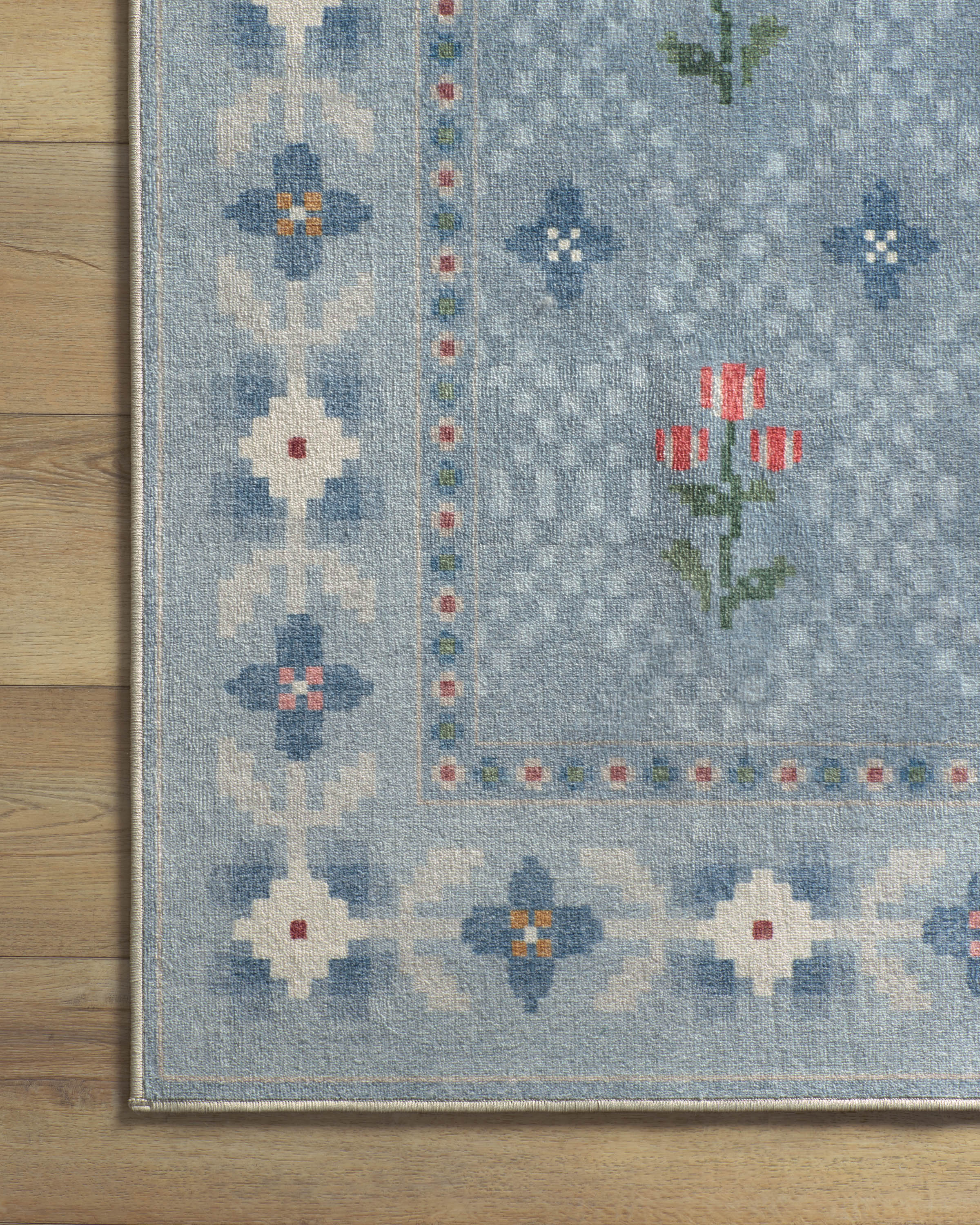 Ella Slate Blue Rug by Anthropologie - Image 17