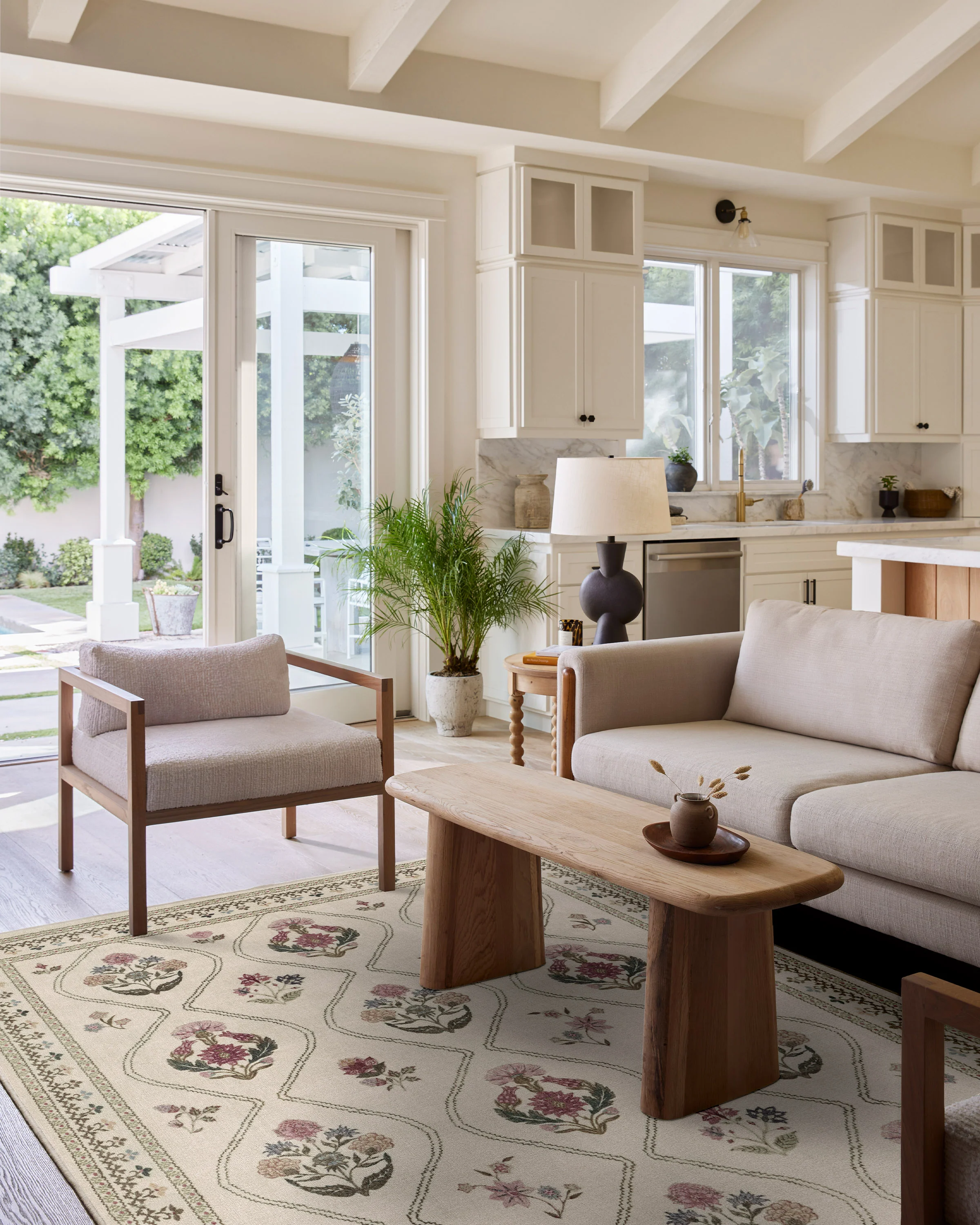 Olivia Cream Rug by Anthropologie - Image 3