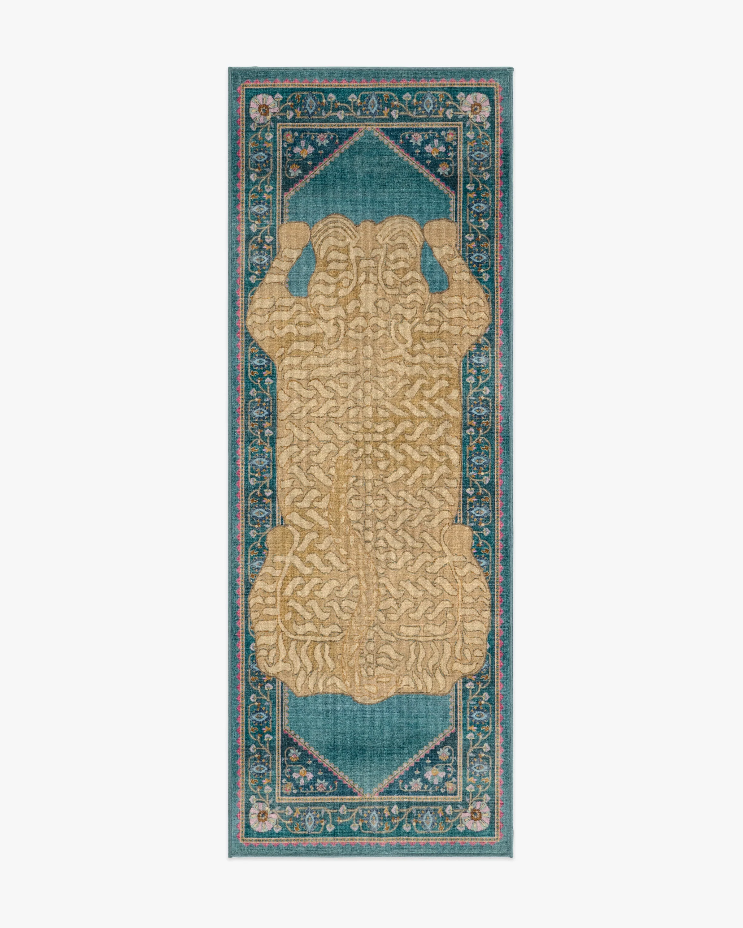 Tigris Blue Rug by Anthropologie - Image 4