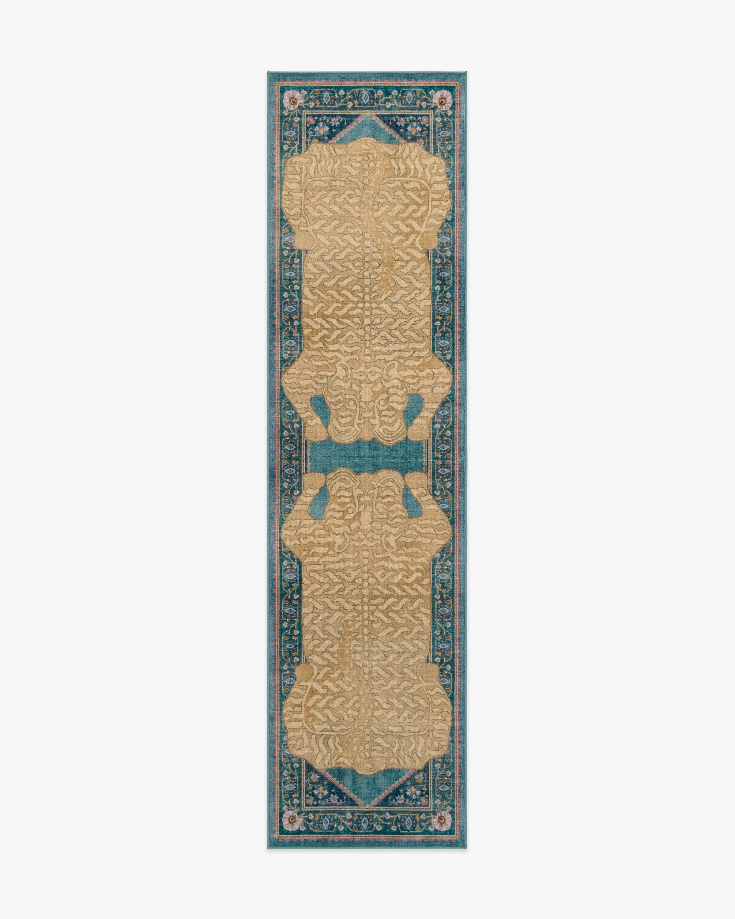 Tigris Blue Rug by Anthropologie - Image 5