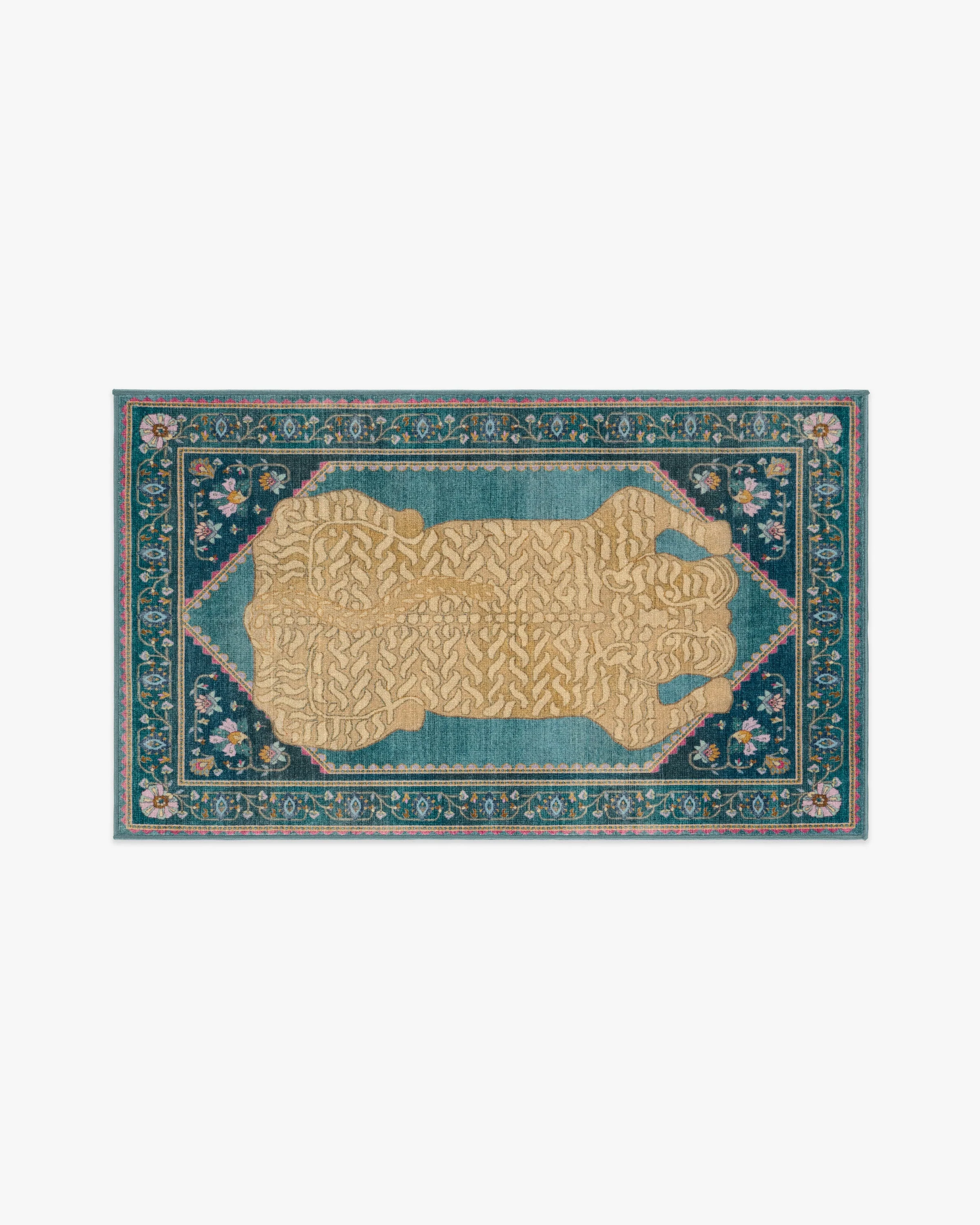 Tigris Blue Rug by Anthropologie - Image 7
