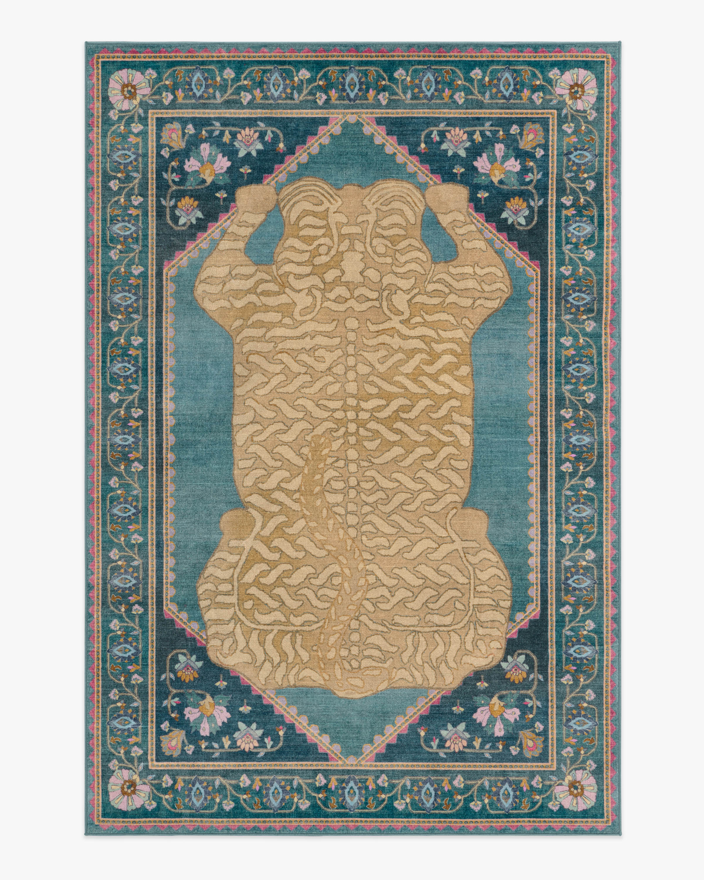 Tigris Blue Rug by Anthropologie - Image 9