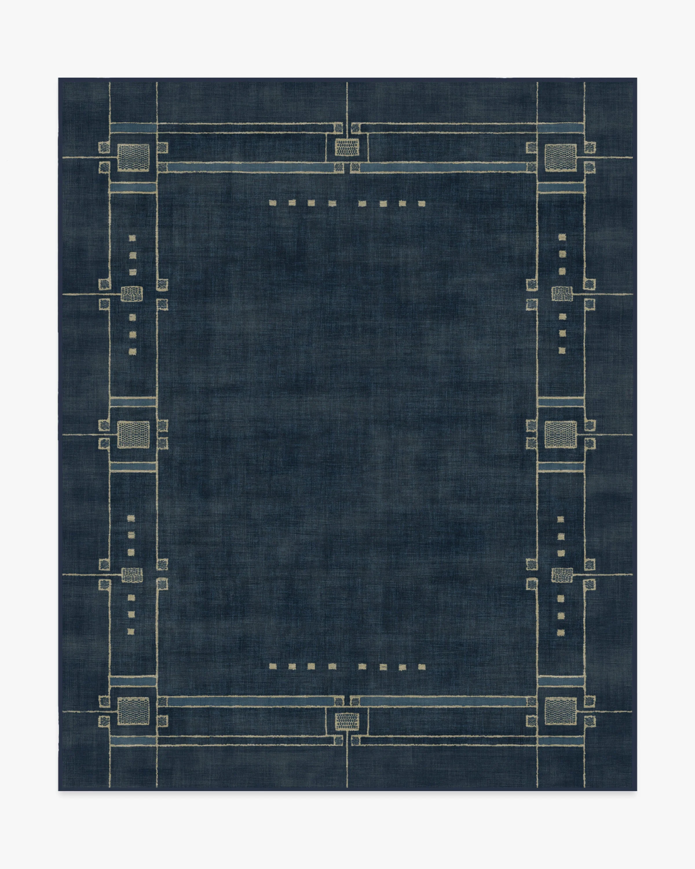 Avery Midnight Blue Rug by Architectural Digest - Image 10