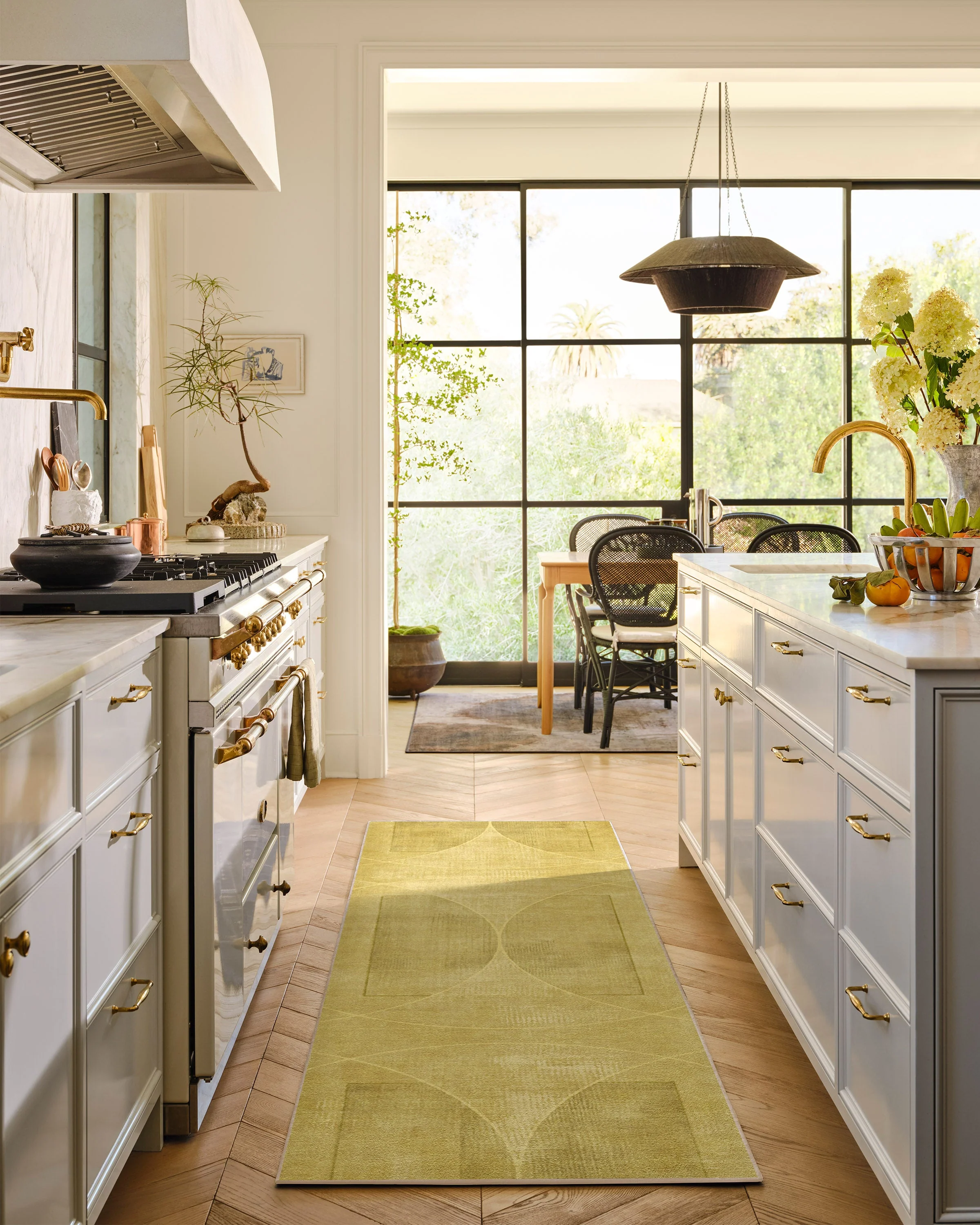 Ayla Gold Flatwoven Rug by Architectural Digest - Image 15