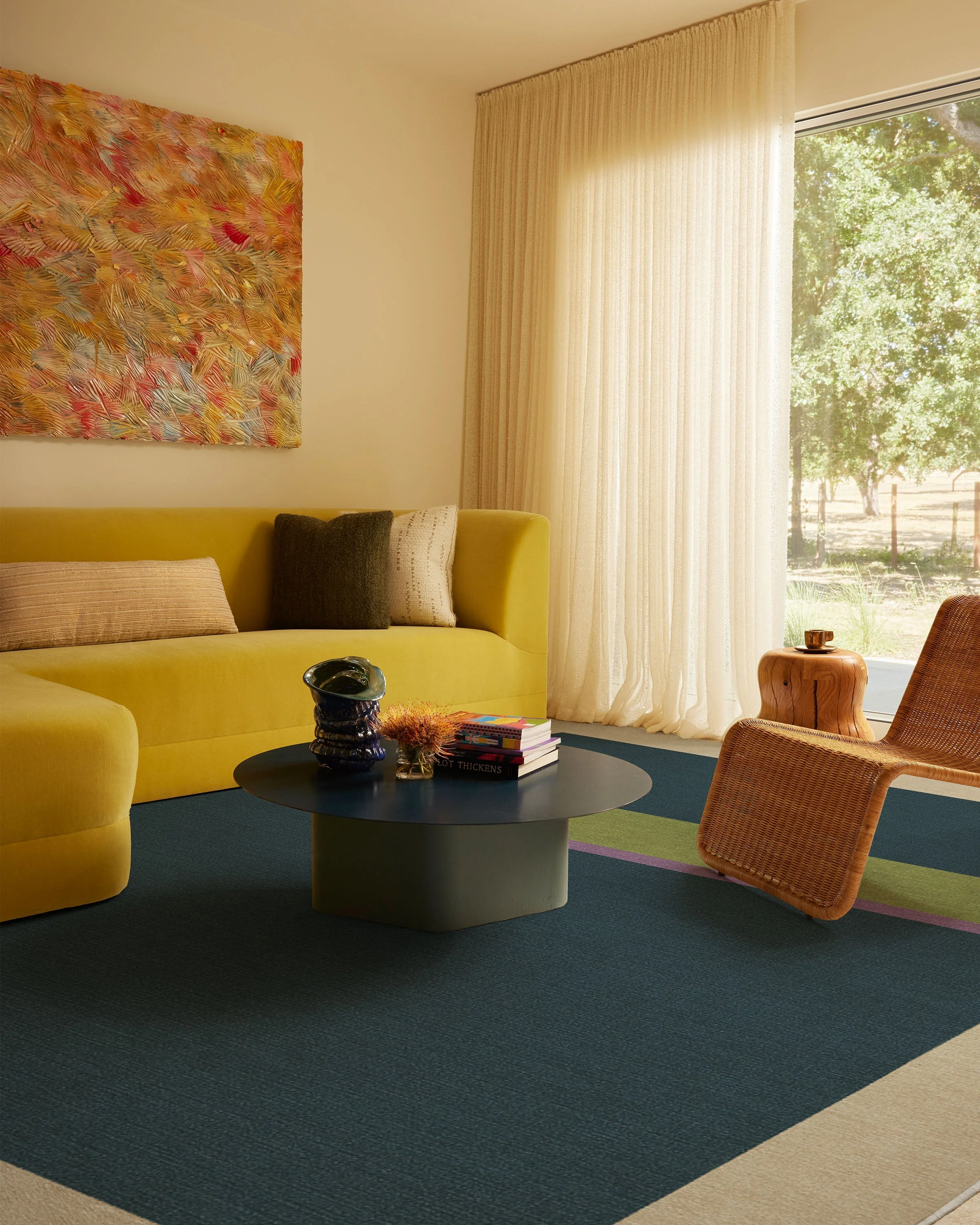 Breakout Teal & Chartreuse Rug by Architectural Digest - Image 15