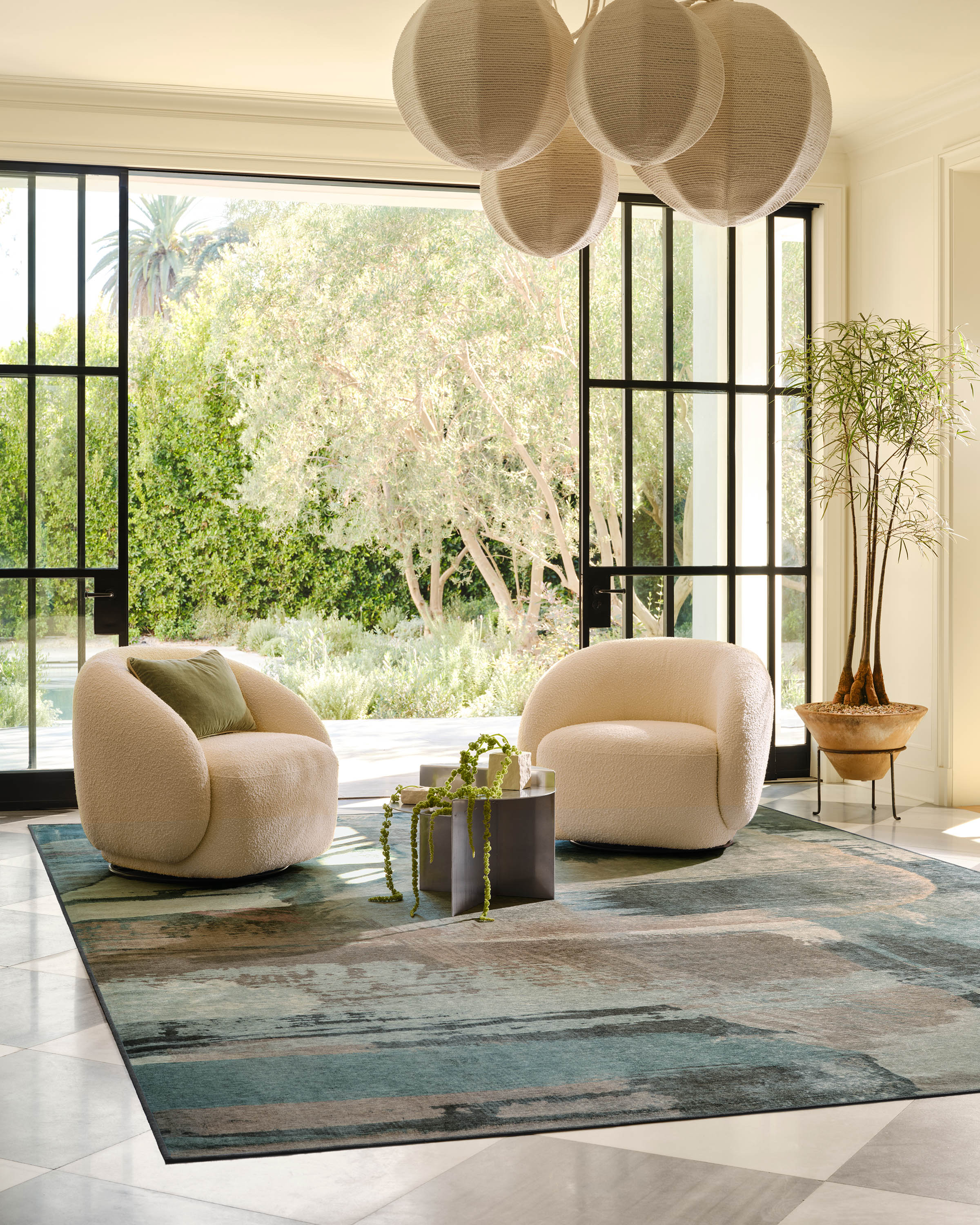 Dresden Shadow Multicolor Flatwoven Rug by Architectural Digest - Image 19