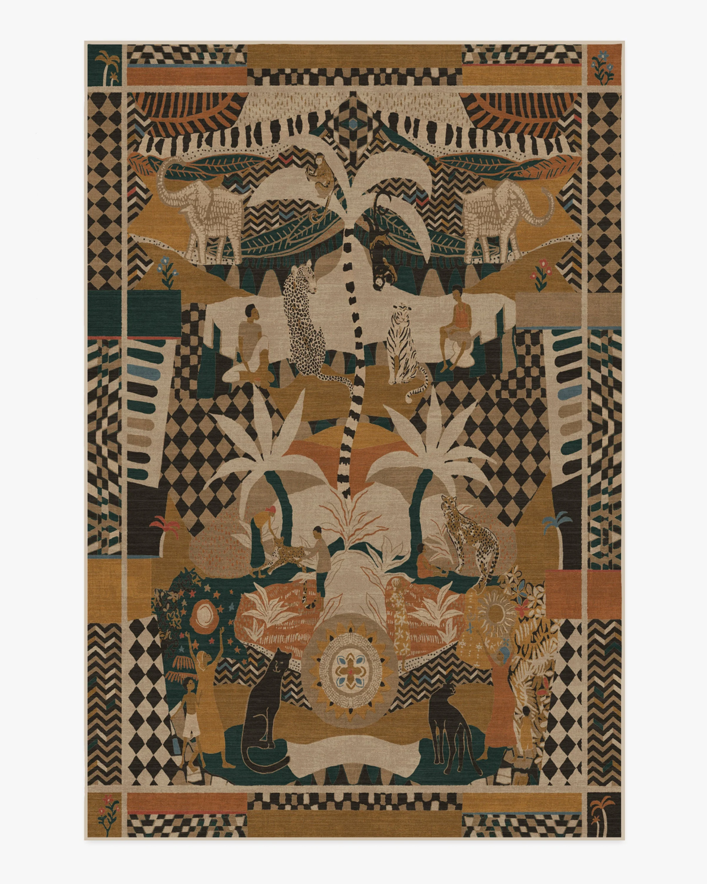 La Joie Natural Multicolor Flatwoven Rug by Architectural Digest - Image 12