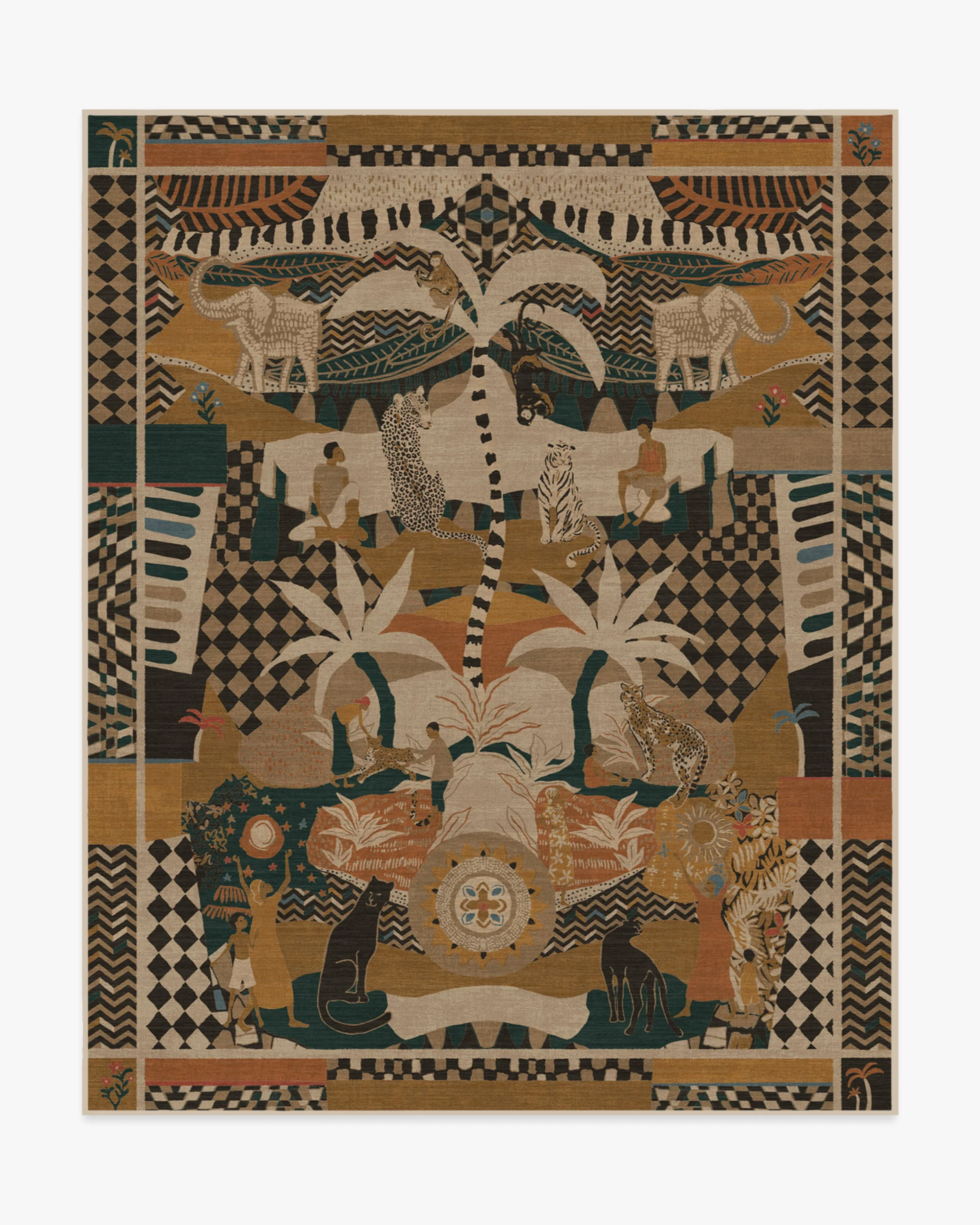La Joie Natural Multicolor Flatwoven Rug by Architectural Digest - Image 13