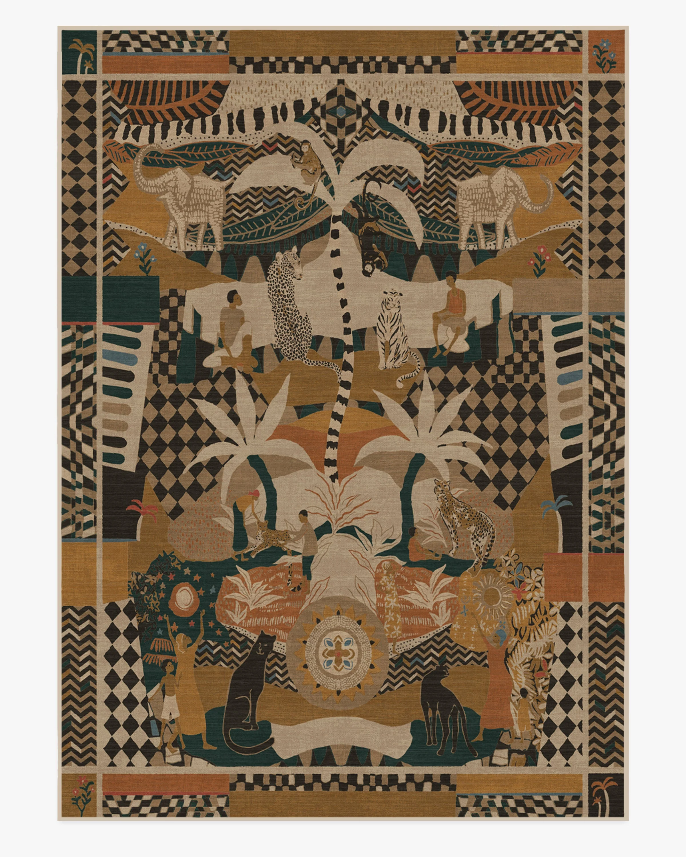 La Joie Natural Multicolor Flatwoven Rug by Architectural Digest - Image 15