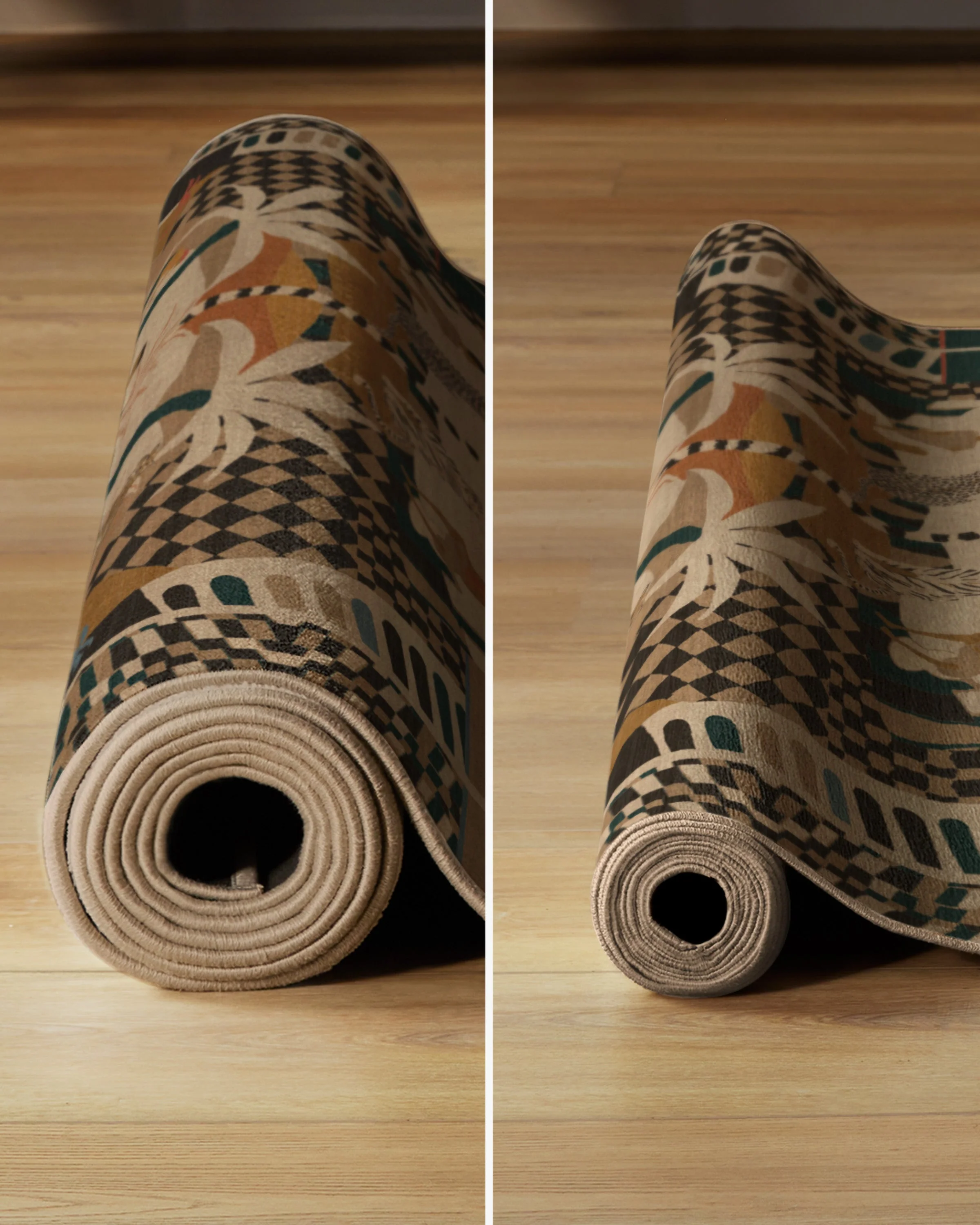 La Joie Natural Multicolor Rug by Architectural Digest - Image 12