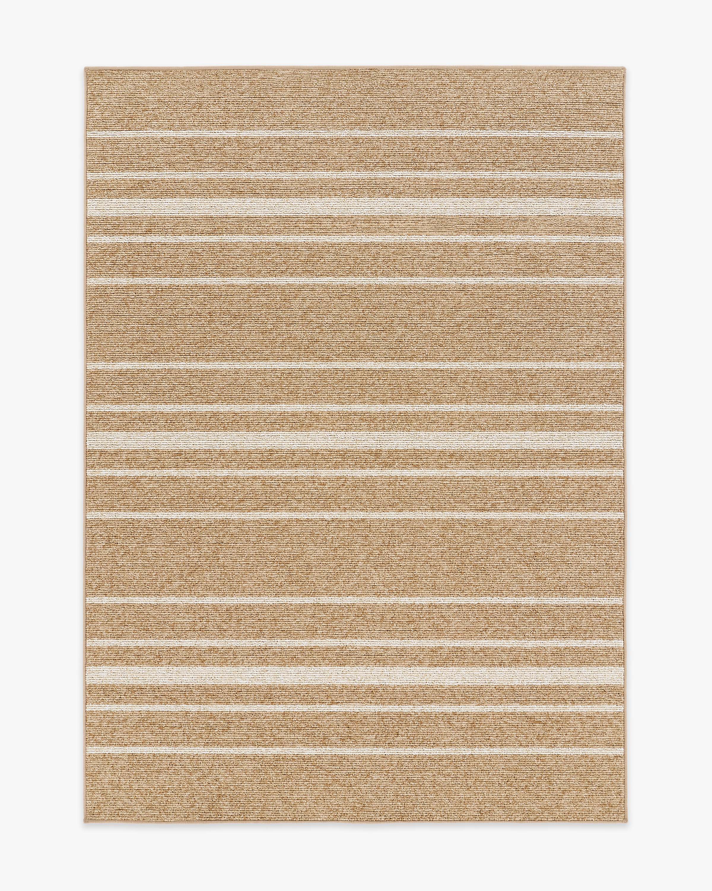 Arden Stripe Natural & Bleached Performance Weave Rug