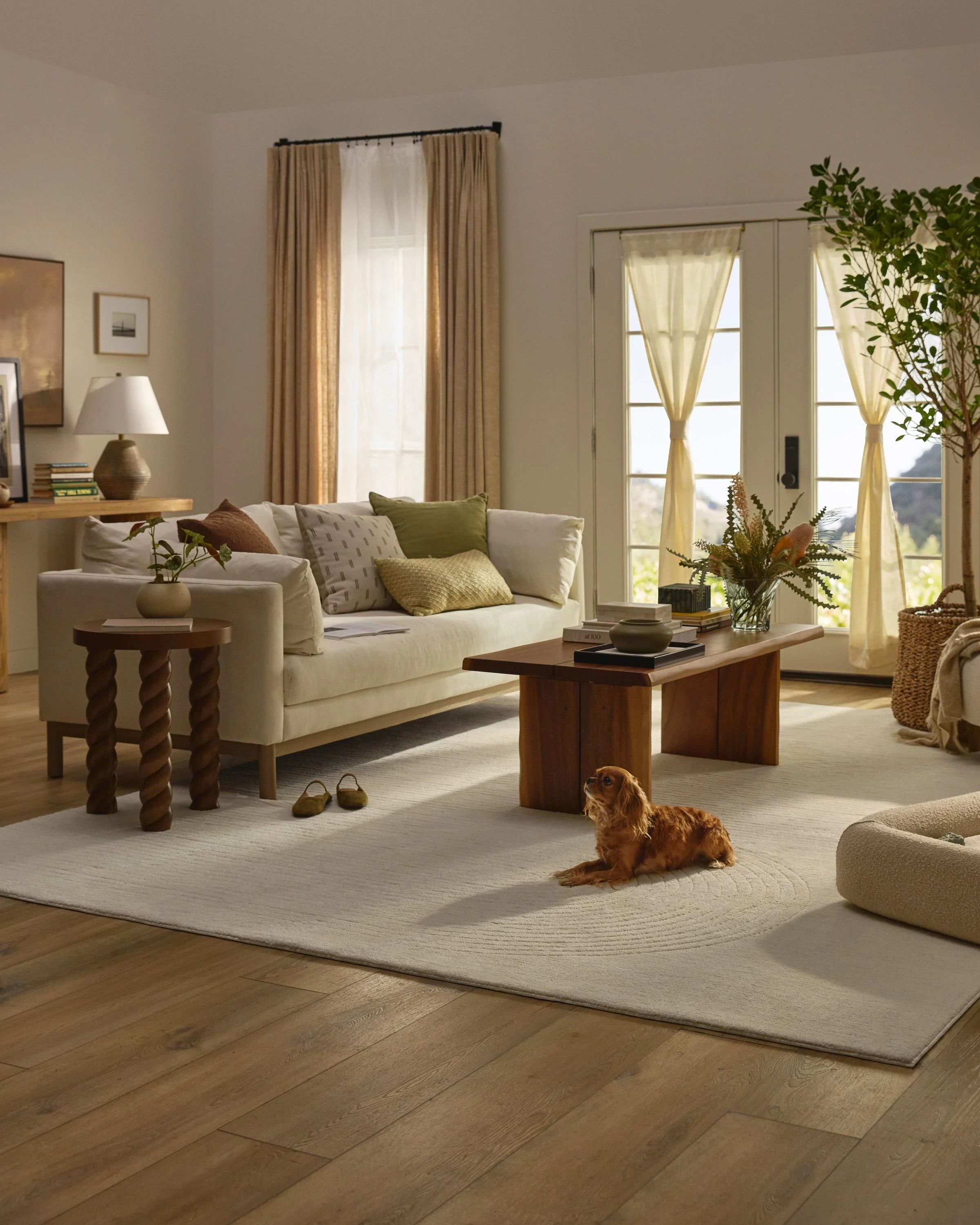 Arlo Soft White Plush Rug - Image 10