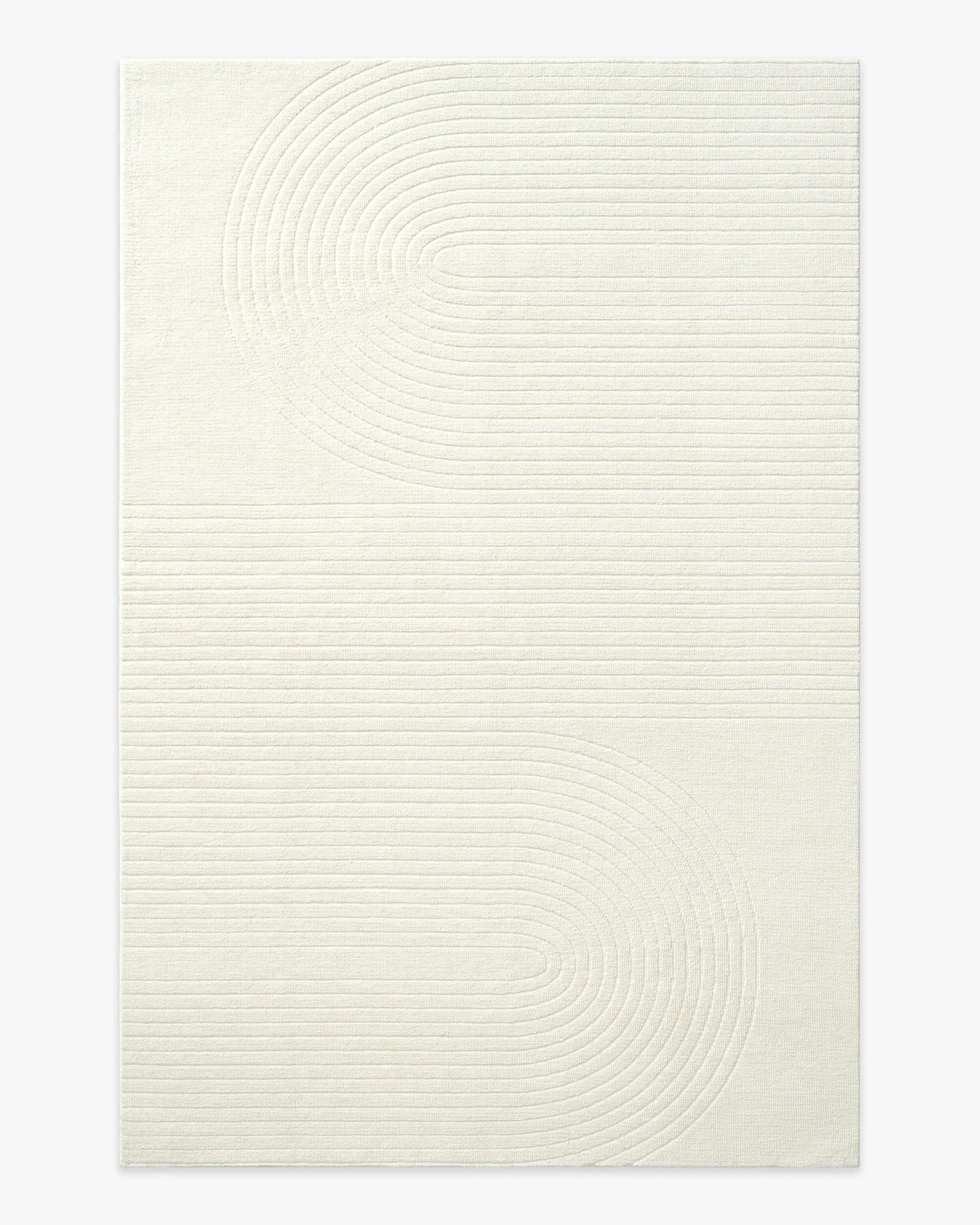 Arlo Soft White Plush Rug - Image 11