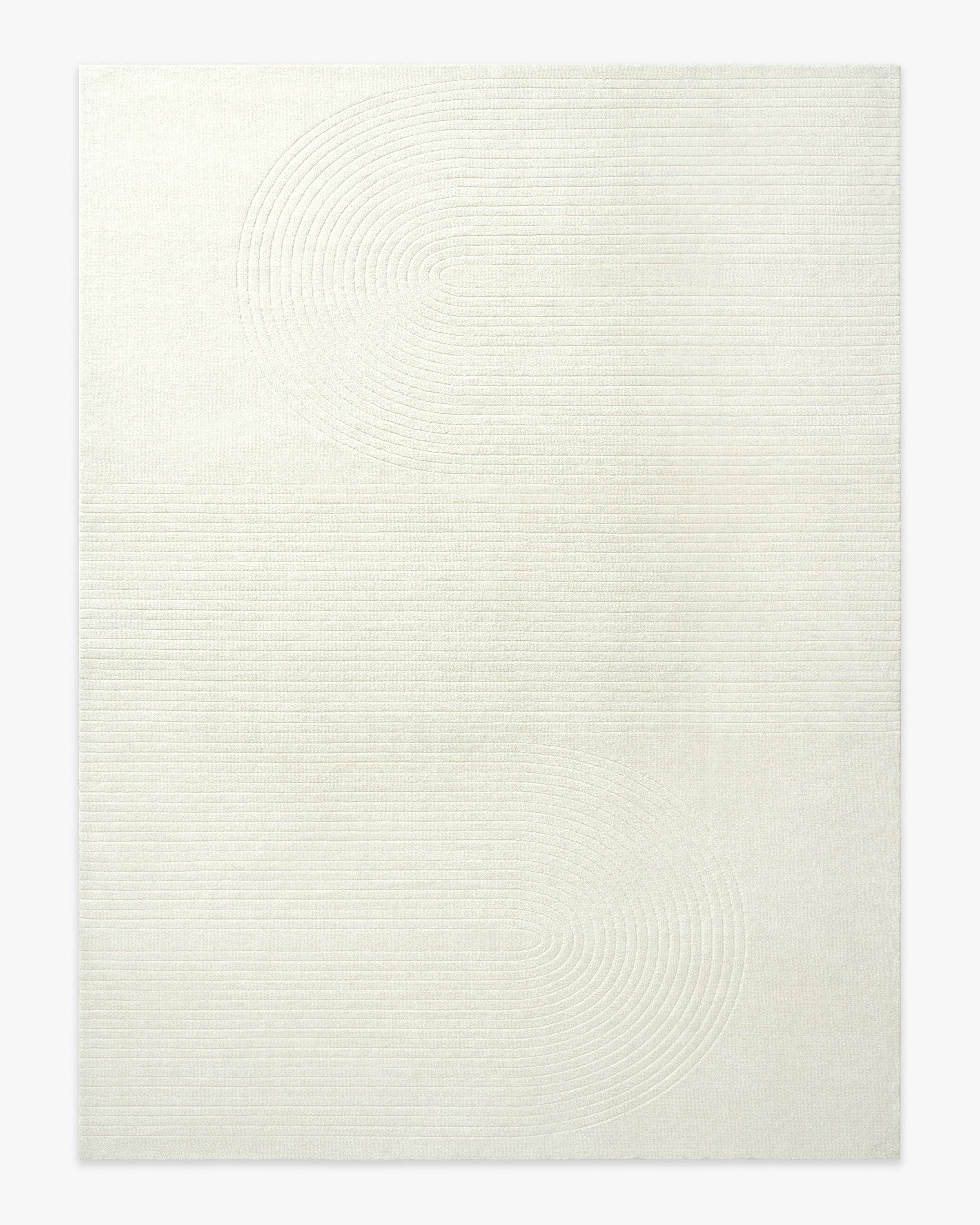 Arlo Soft White Plush Rug - Image 3